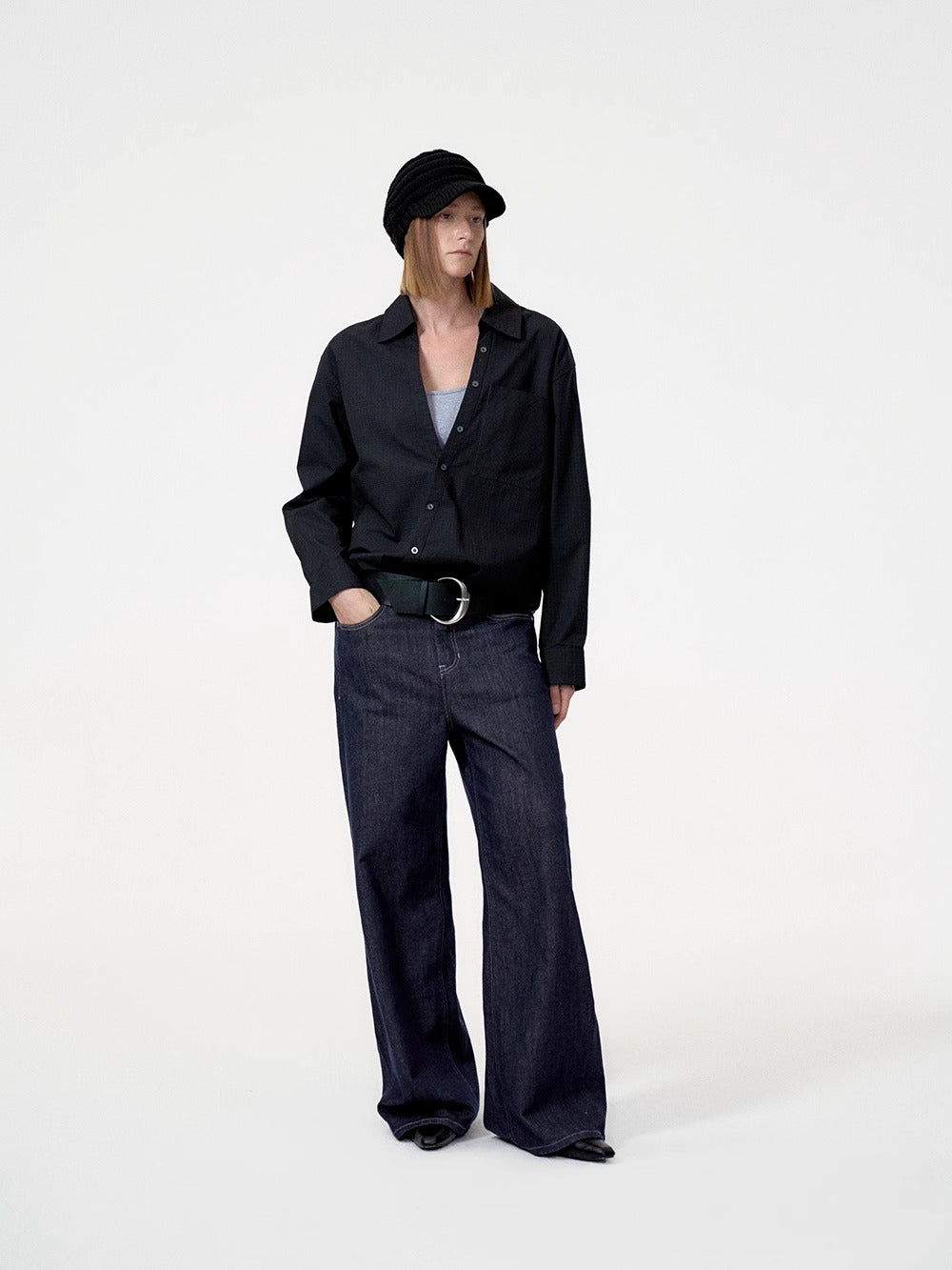 Classic Wide-Leg Jeans