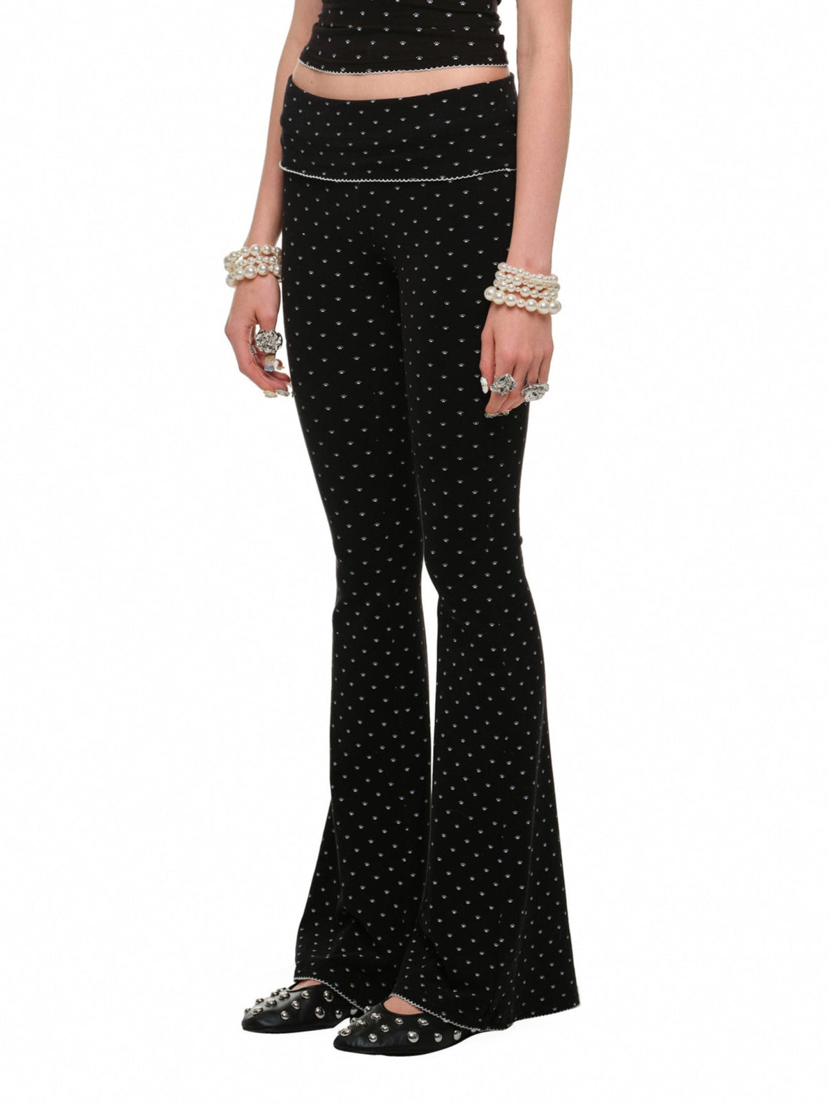 Kitten Stretch Flared Pants