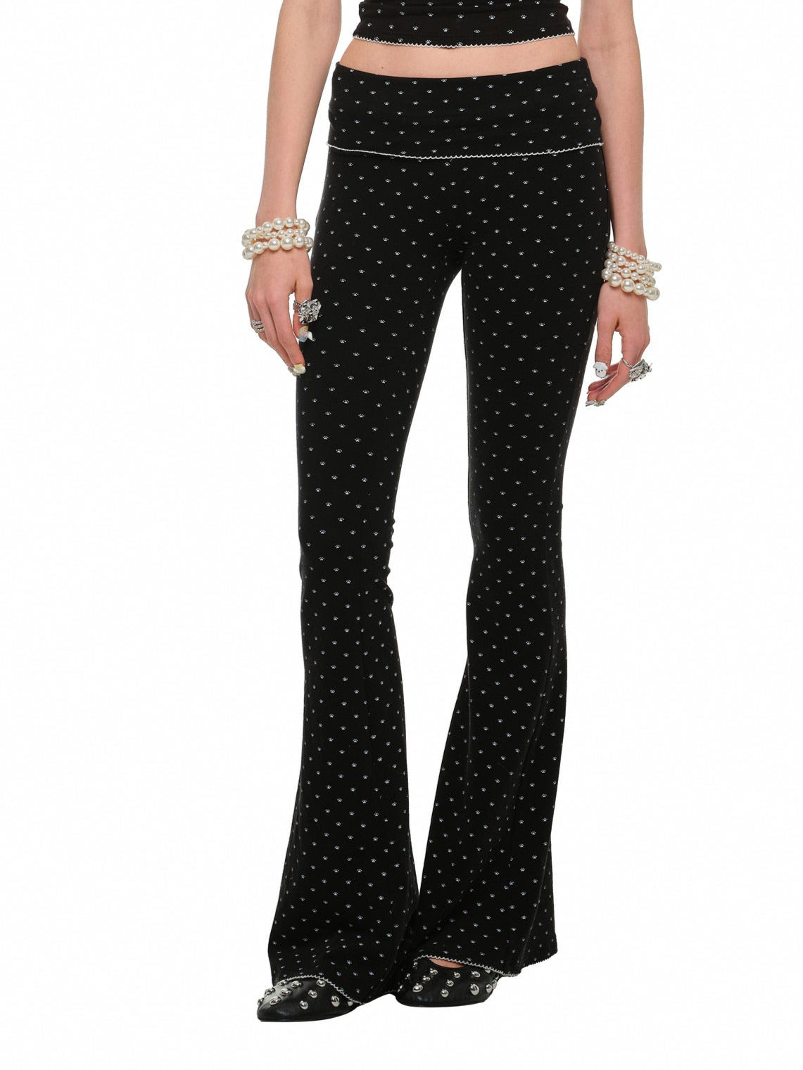 Kitten Stretch Flared Pants