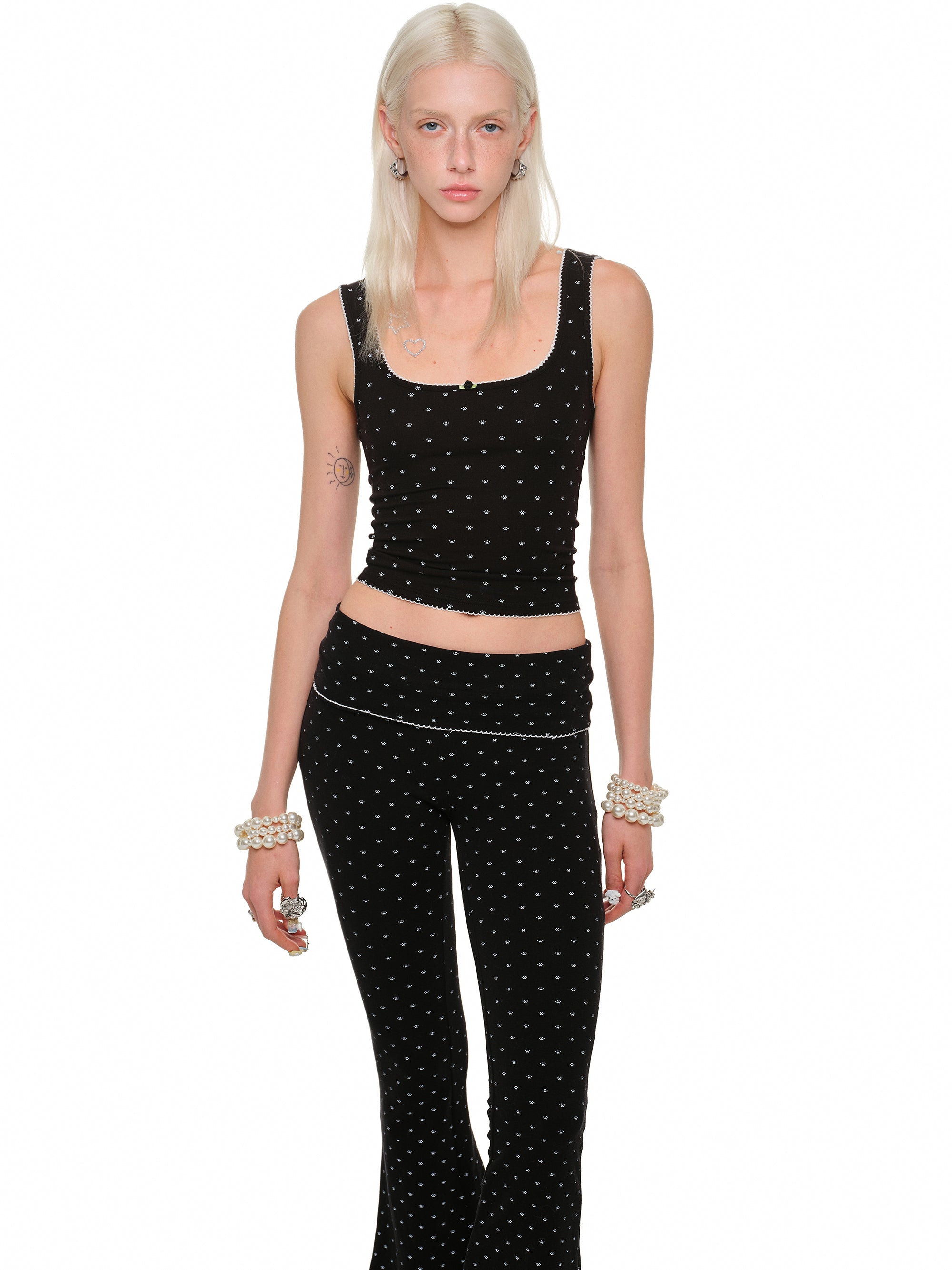 Dot Dot Meow Tank Top