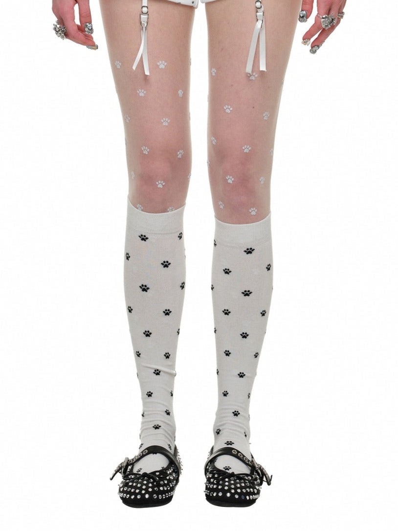 Paw Play Knit Socks