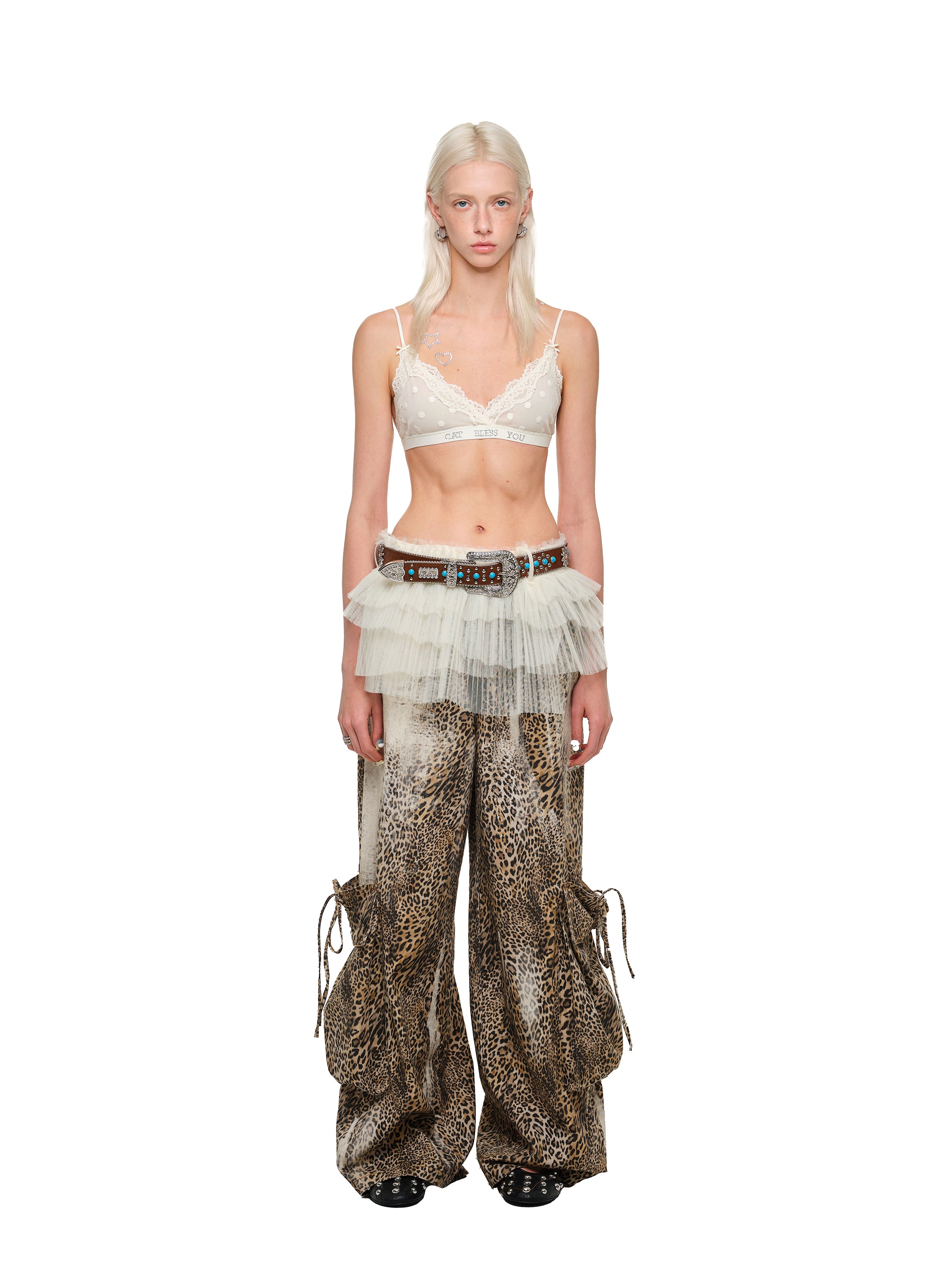 Sheer Layered Skirt