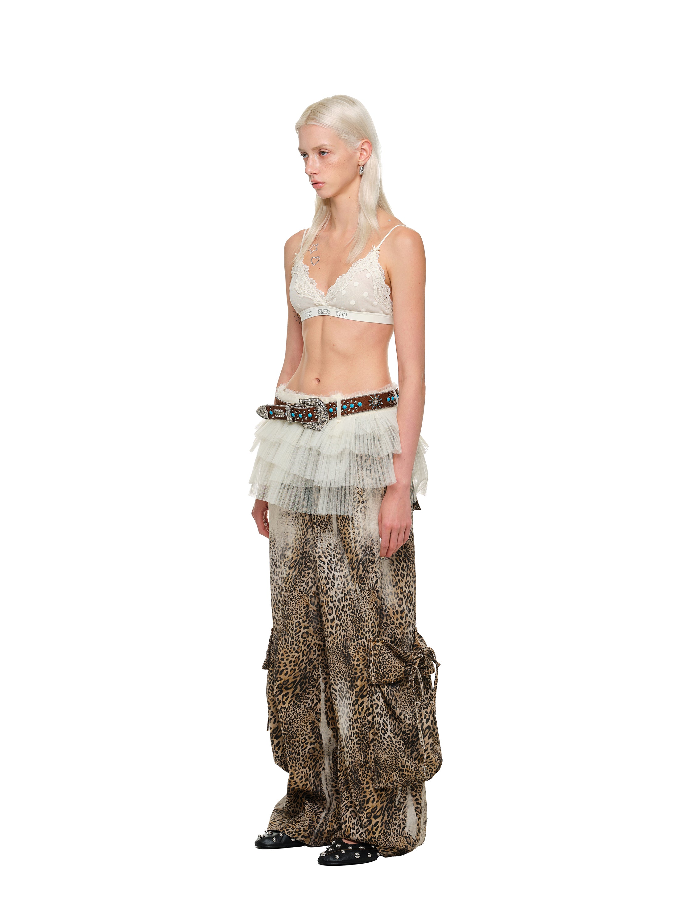Sheer Layered Skirt