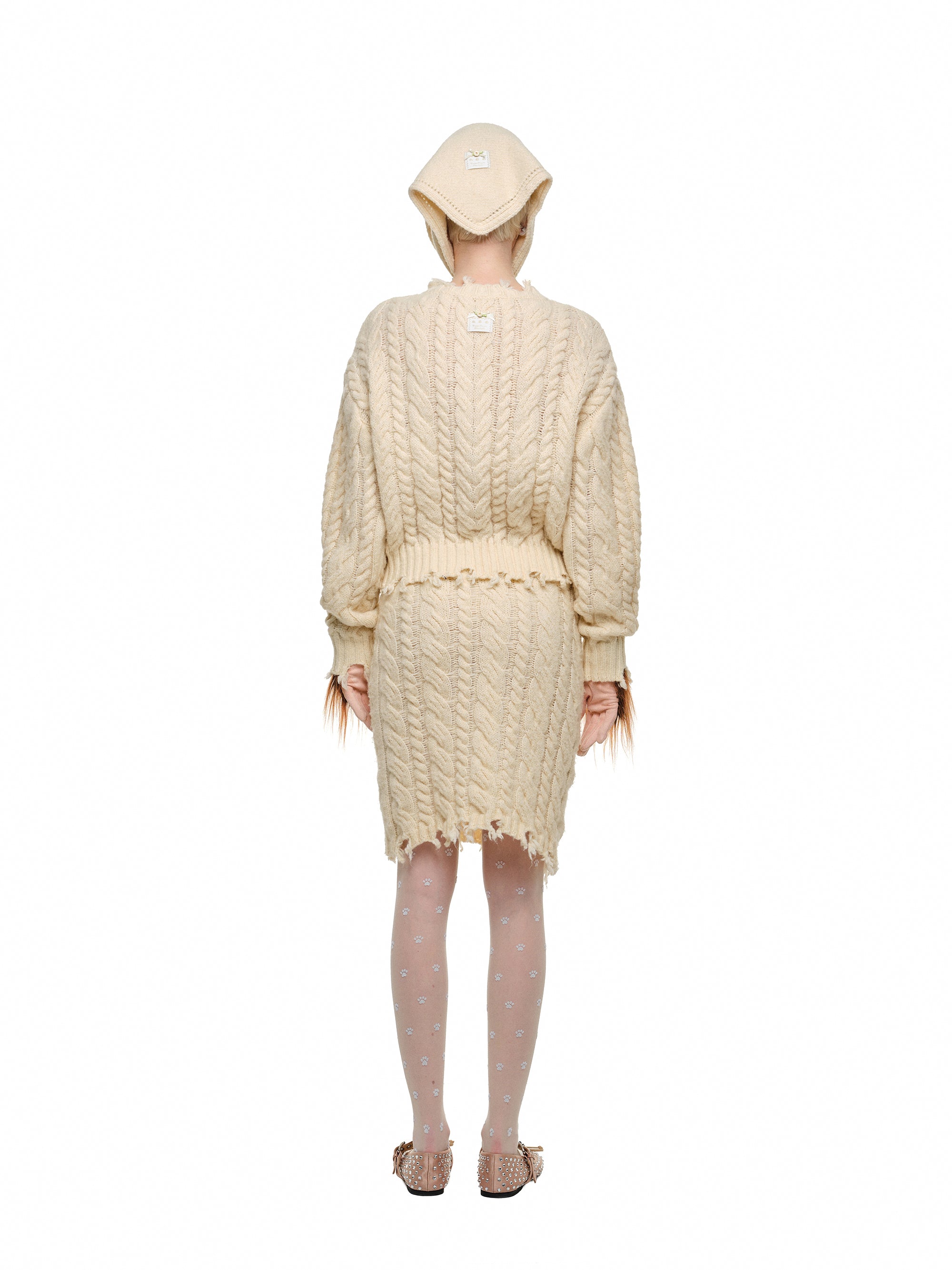 Feral Softness Knit Skirt