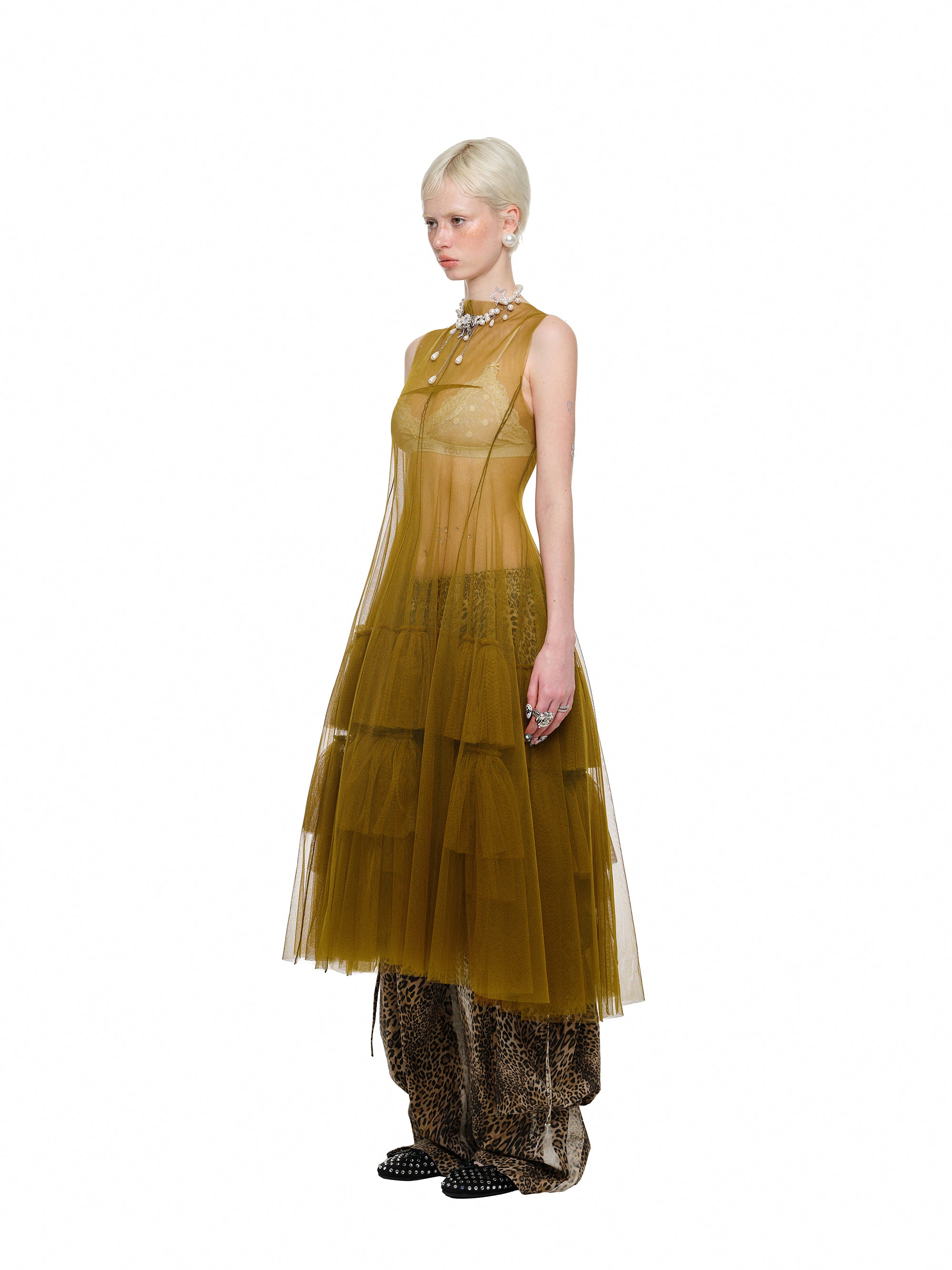 Layer Up Mesh Dress