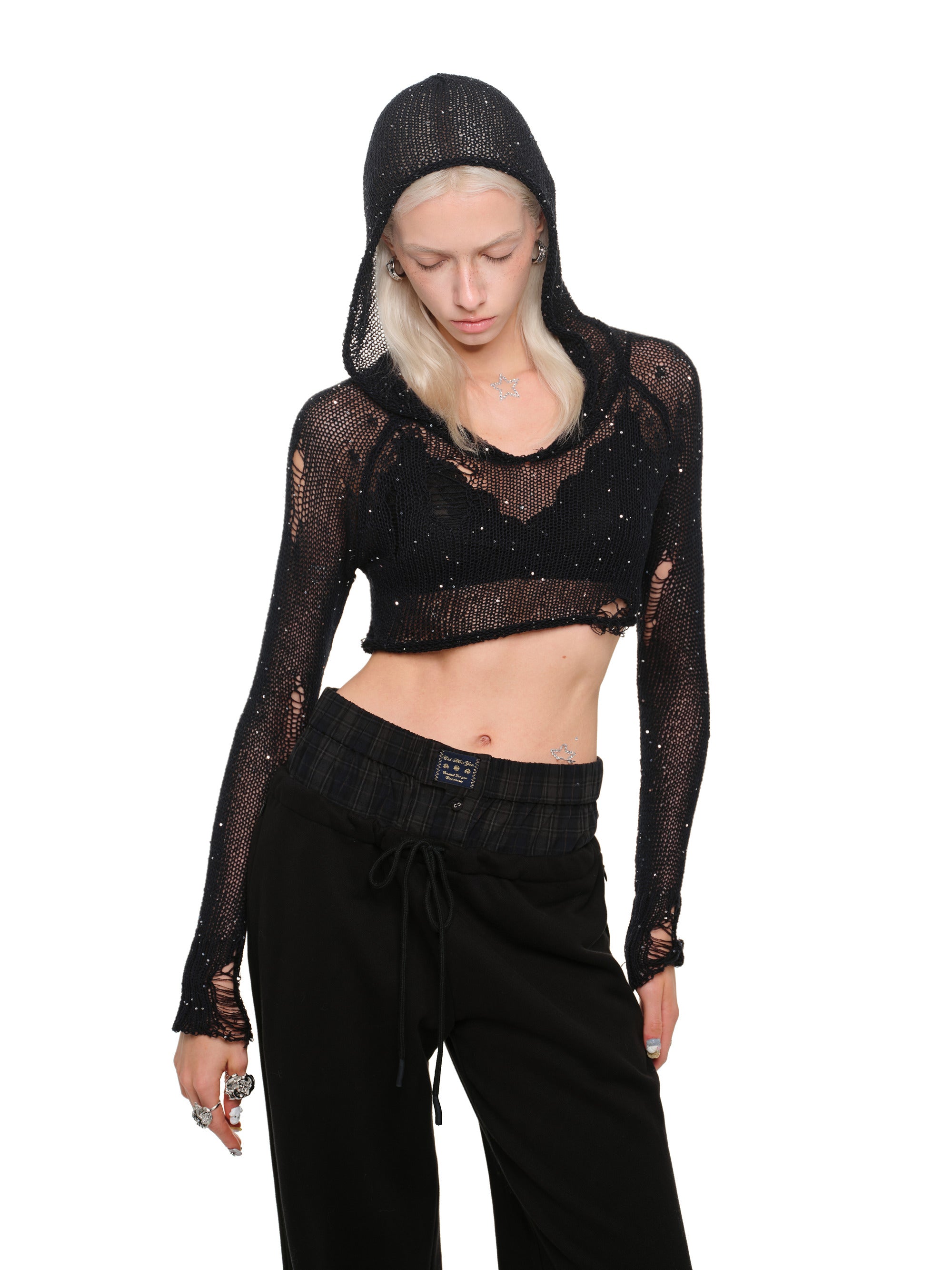 Slash Mesh Top