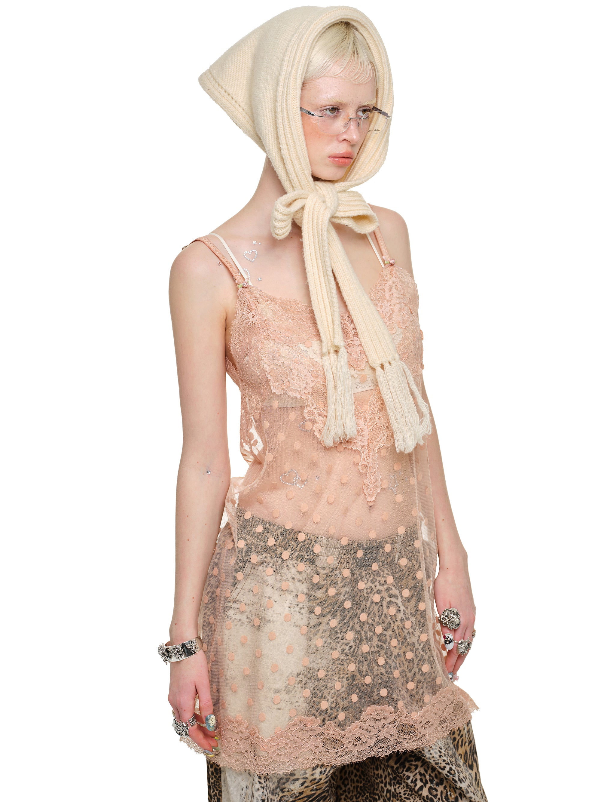 Dreamscape Dot Lace Dress
