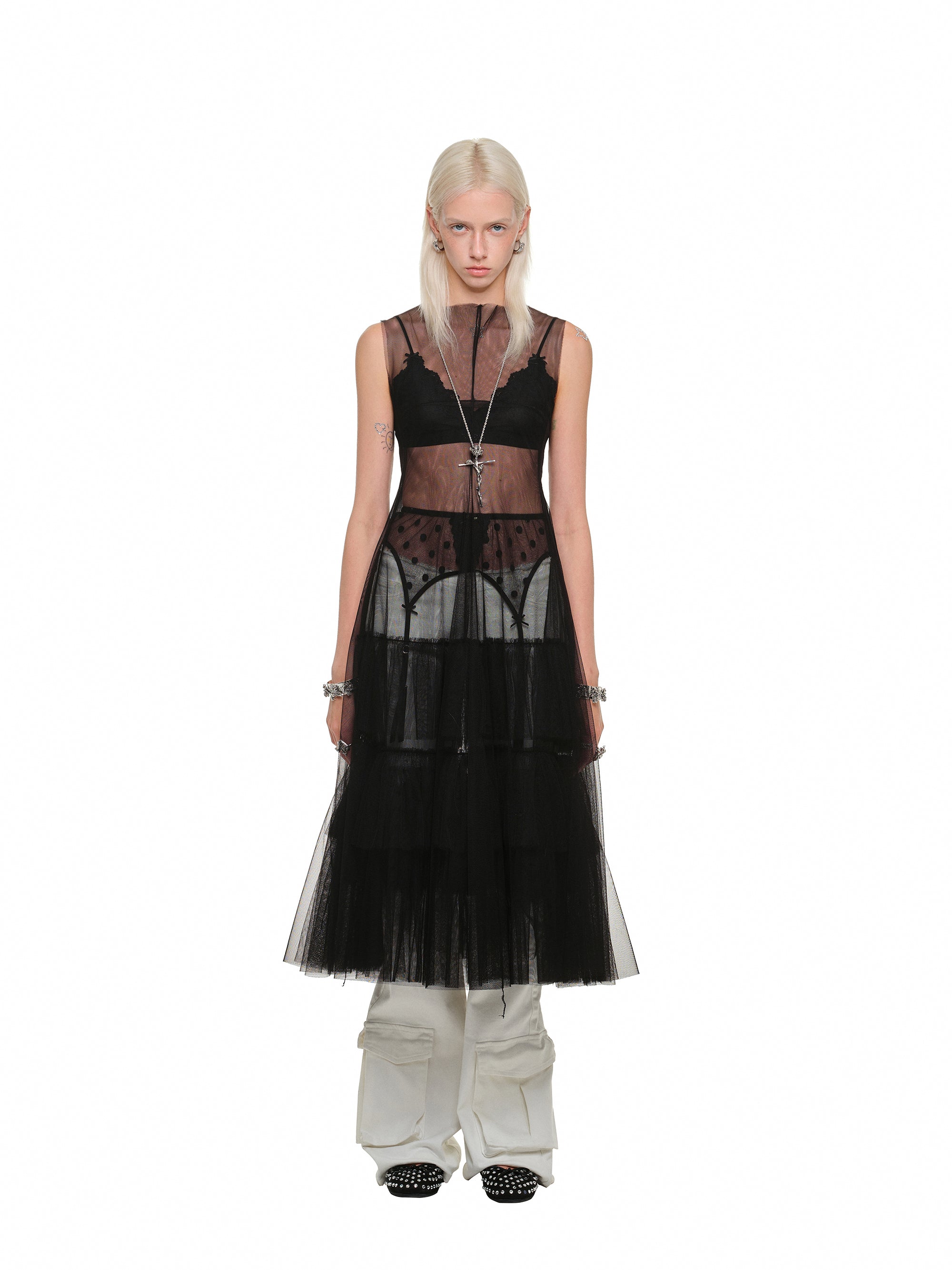 Layer Up Mesh Dress