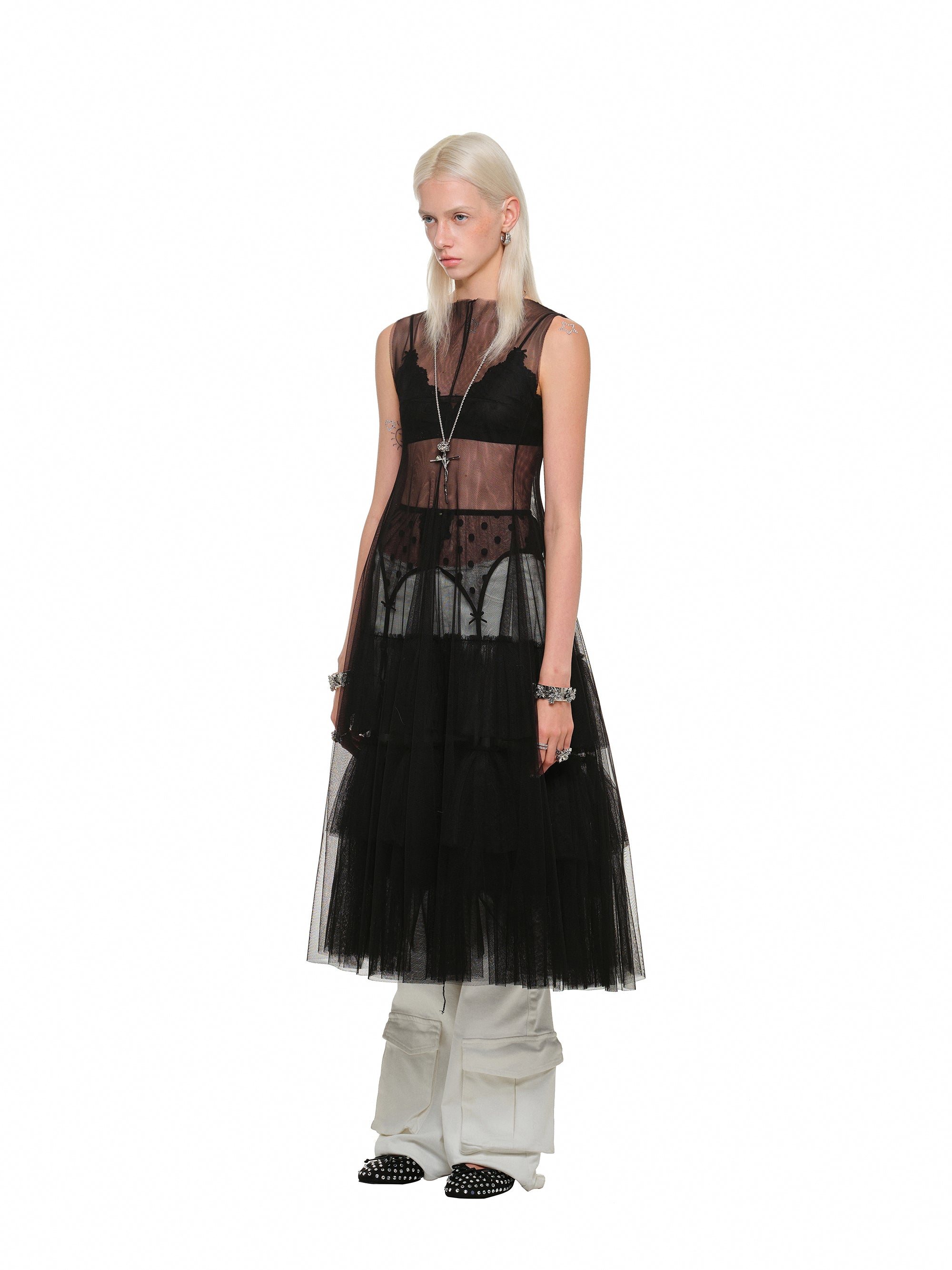 Layer Up Mesh Dress