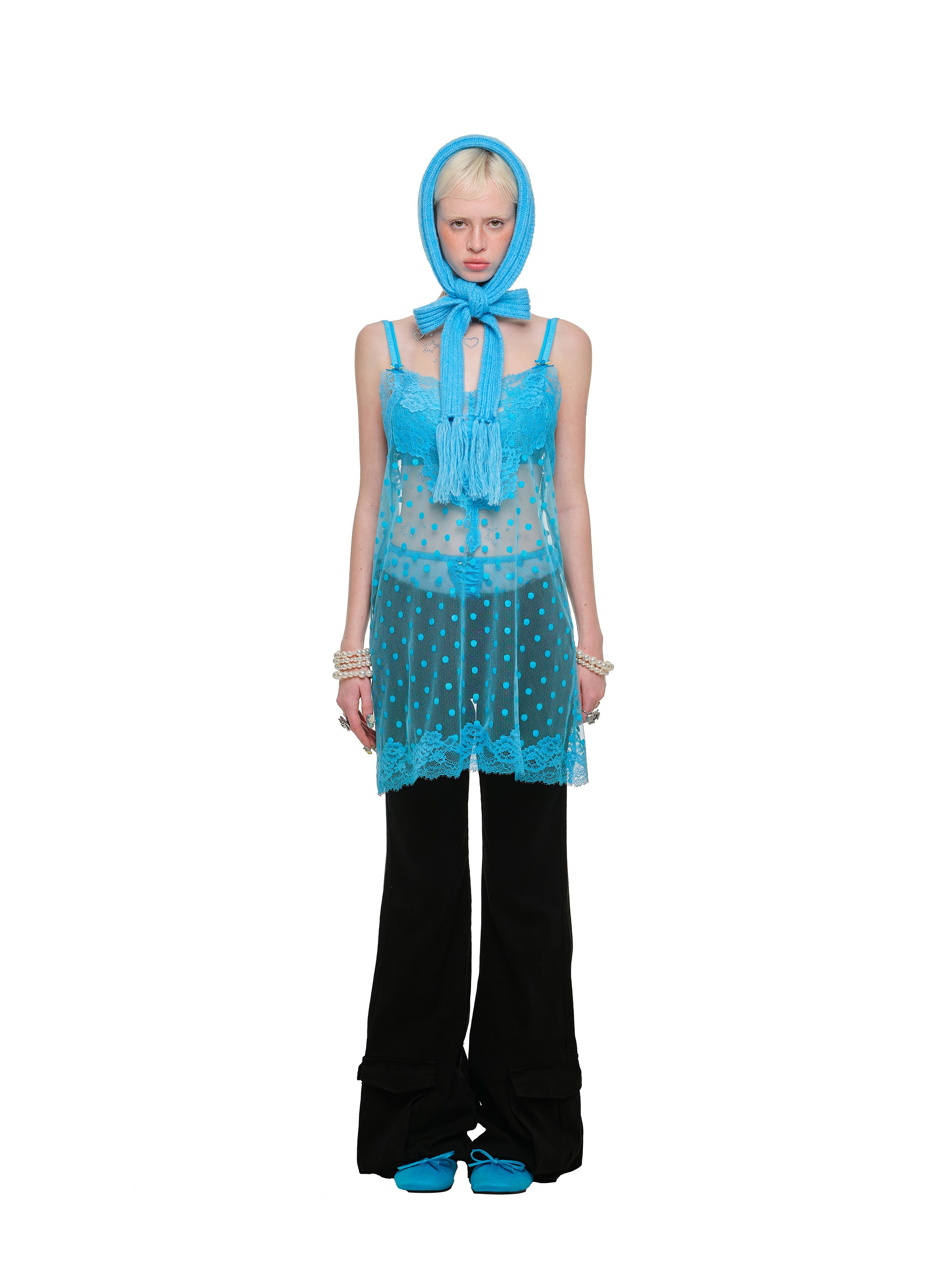 Dreamscape Dot Lace Dress