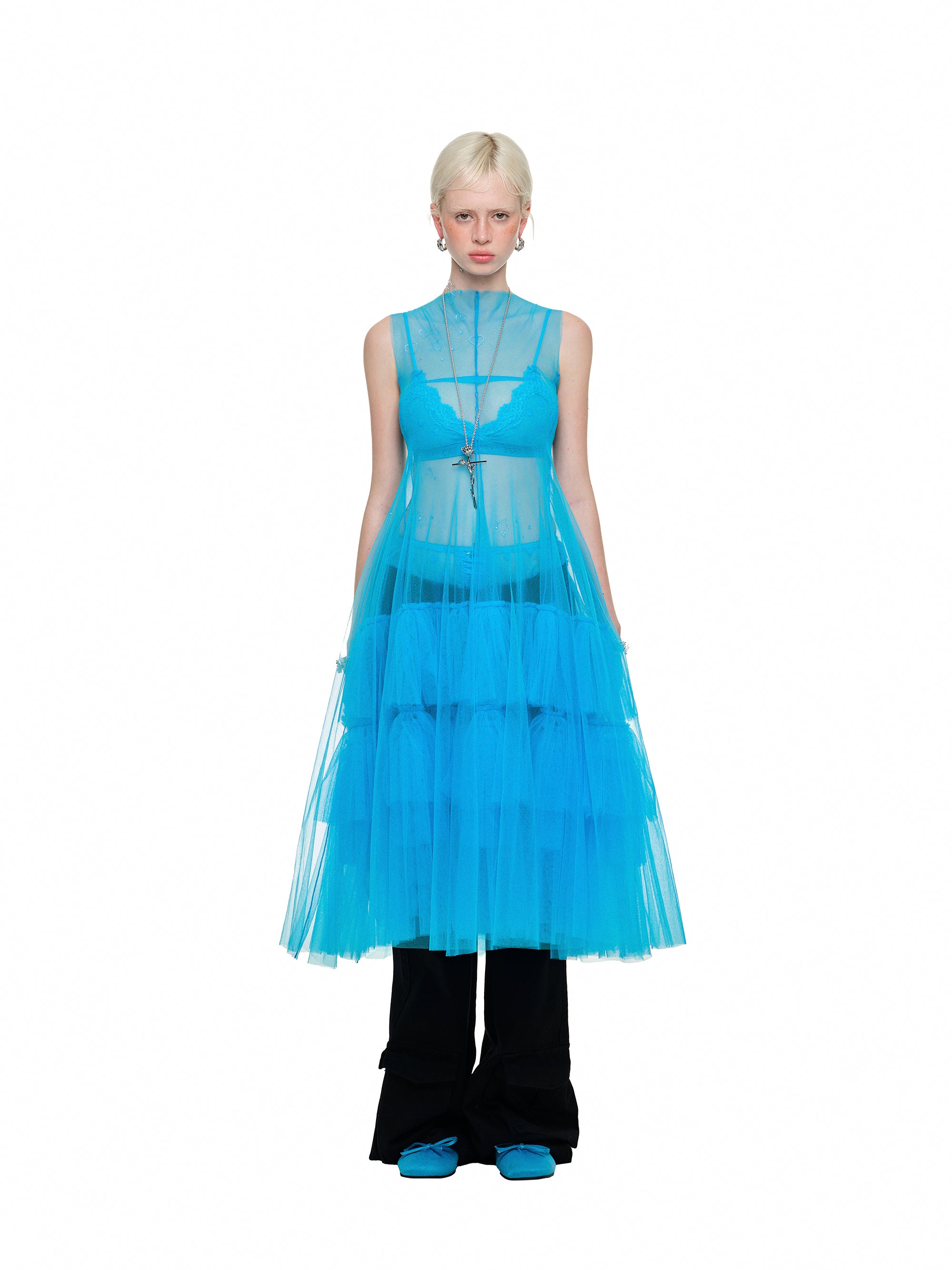 Layer Up Mesh Dress