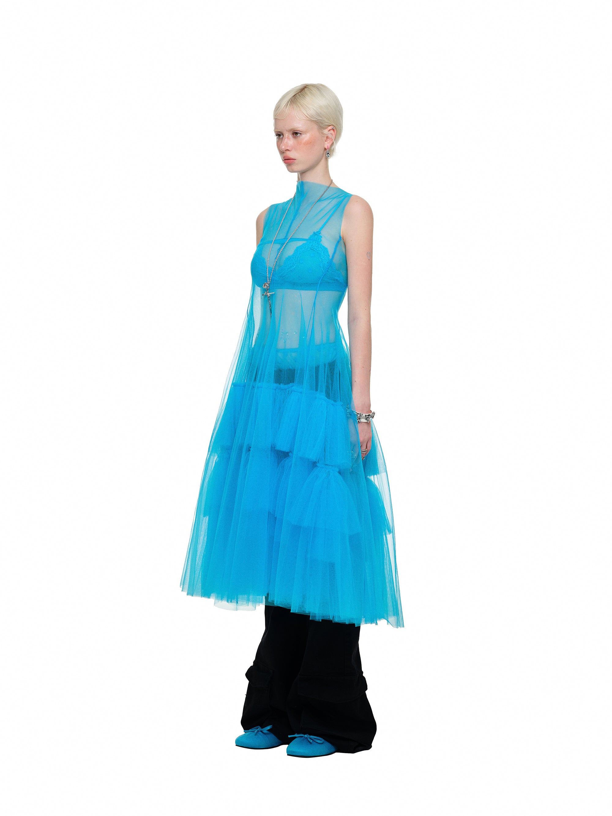 Layer Up Mesh Dress
