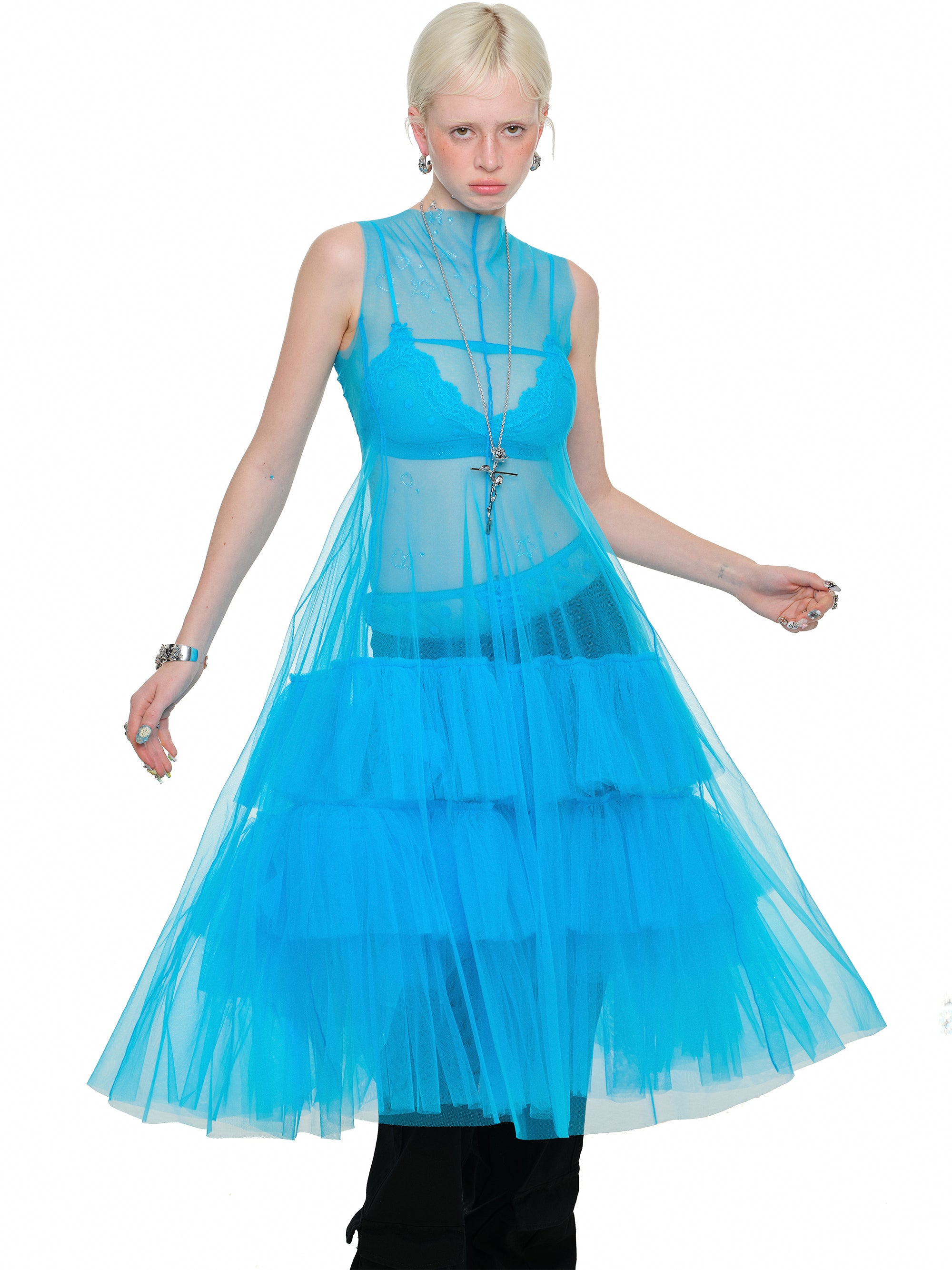 Layer Up Mesh Dress