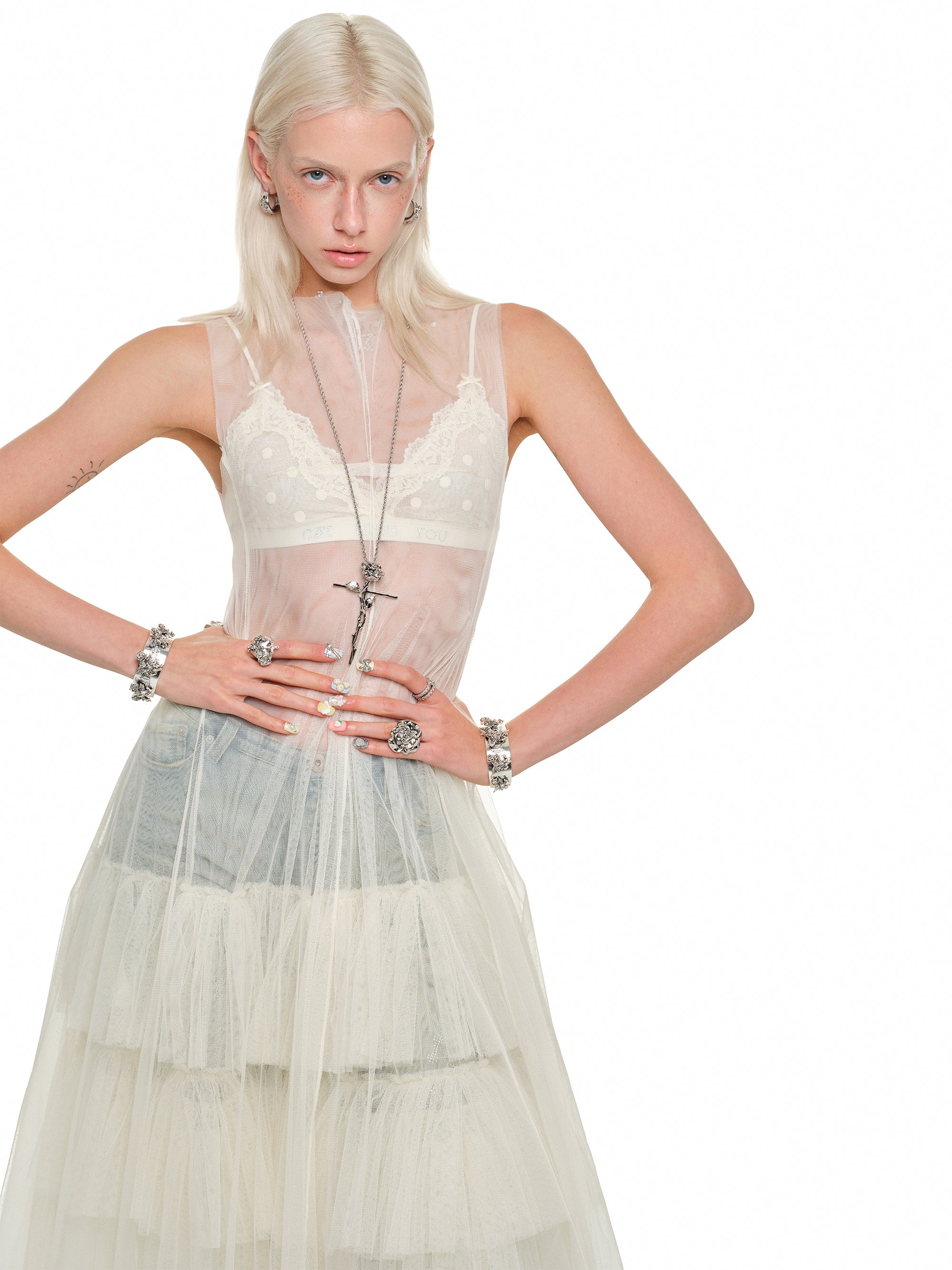 Layer Up Mesh Dress