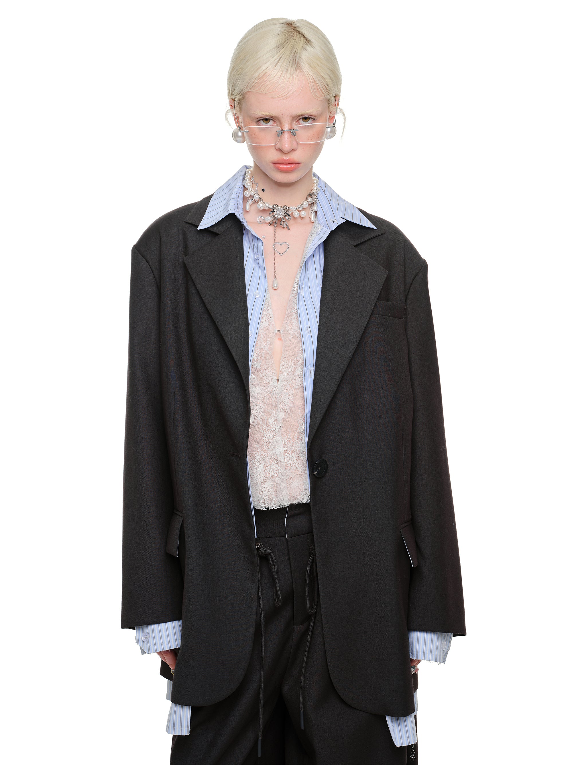 Oversized Hybrid Blazer
