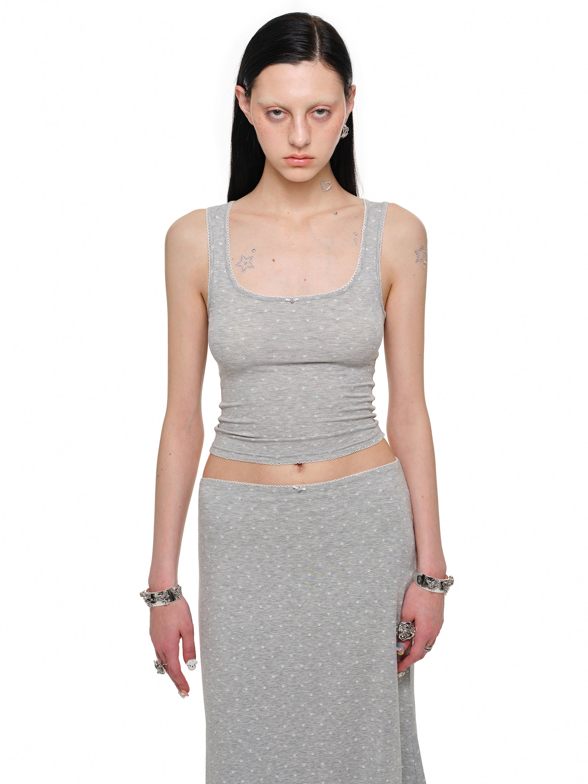 Dot Dot Meow Tank Top
