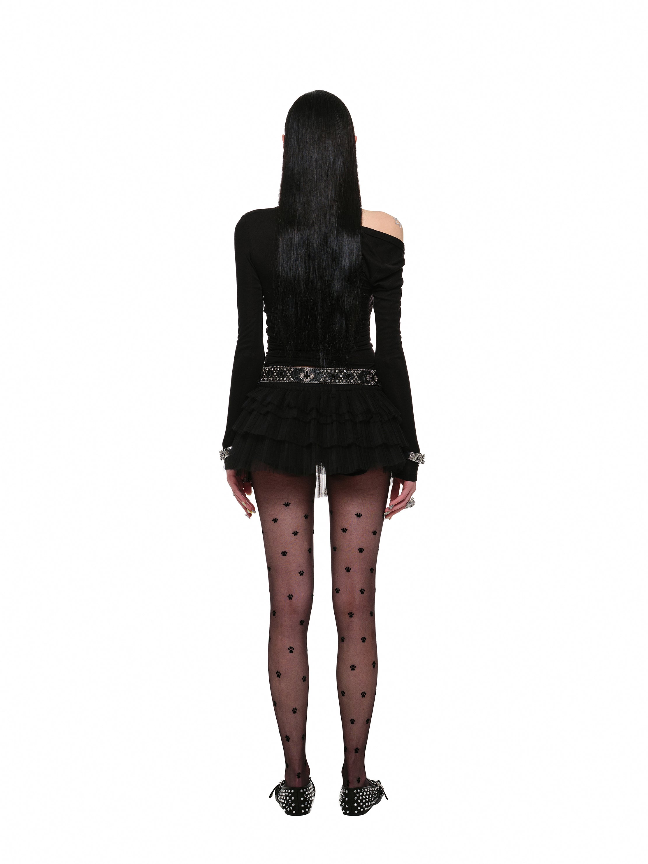 Sheer Layered Skirt