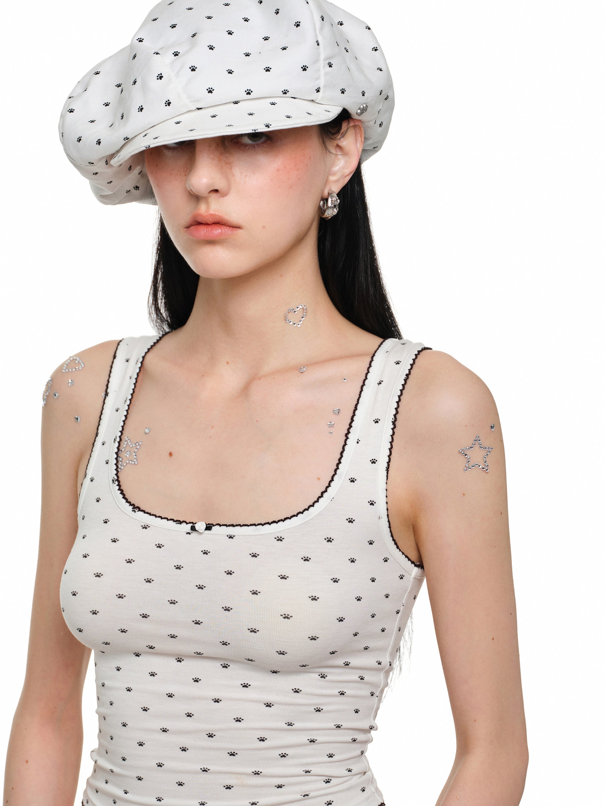 Dot Dot Meow Tank Top