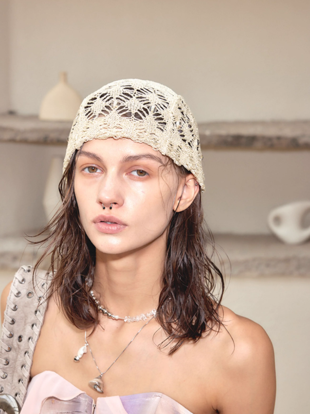 Gehäkelte Mütze „Woven Dreams“