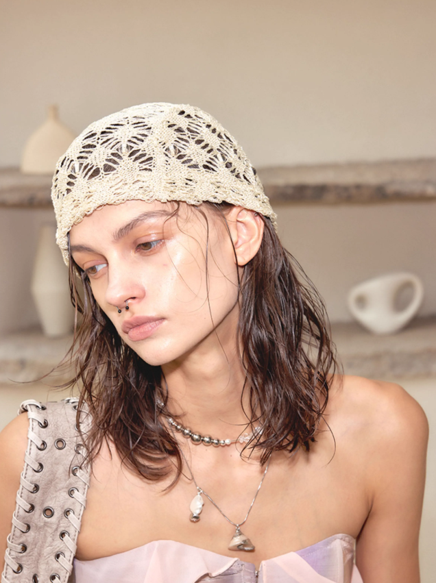 Gehäkelte Mütze „Woven Dreams“