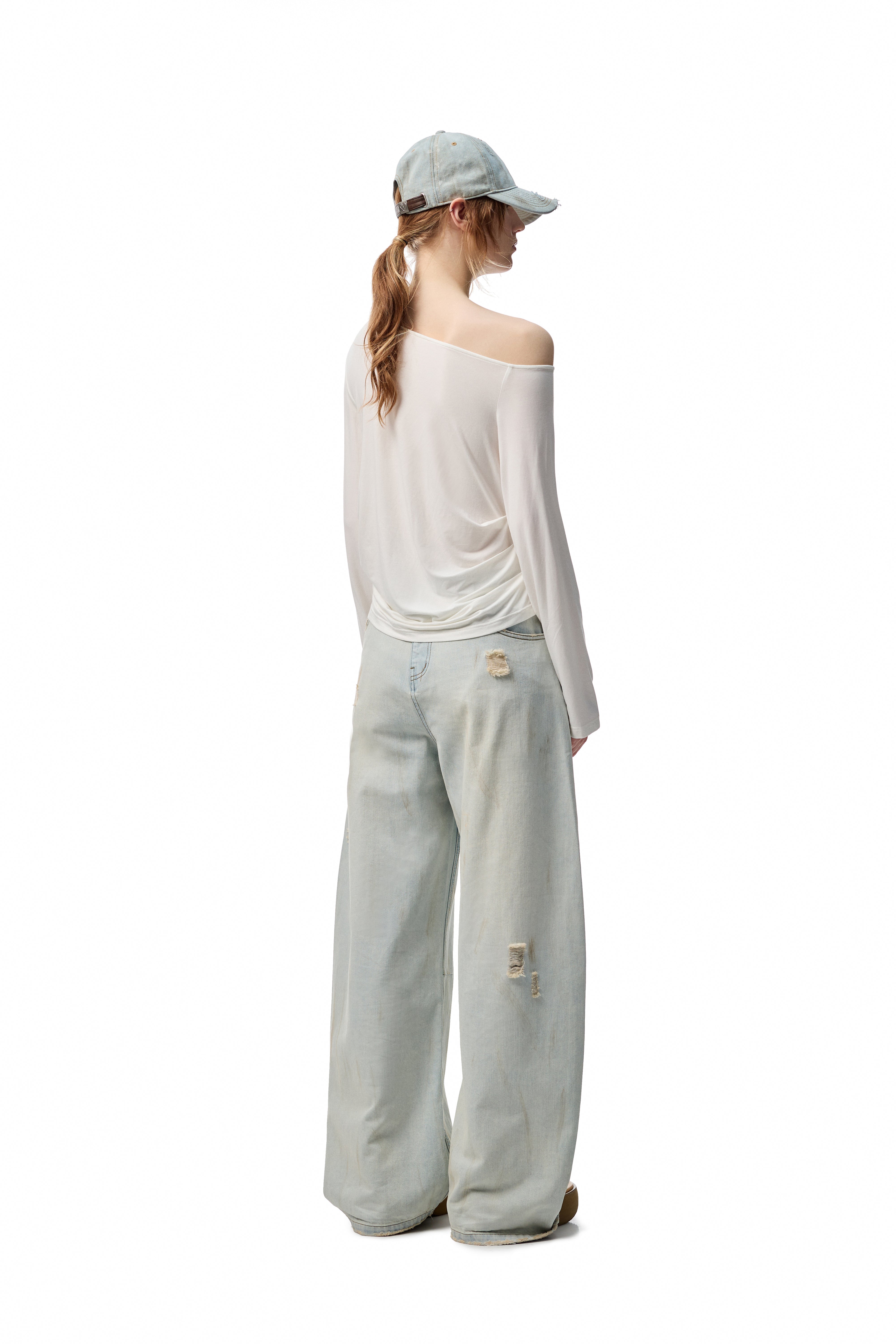 Pearl Drop Drape Top