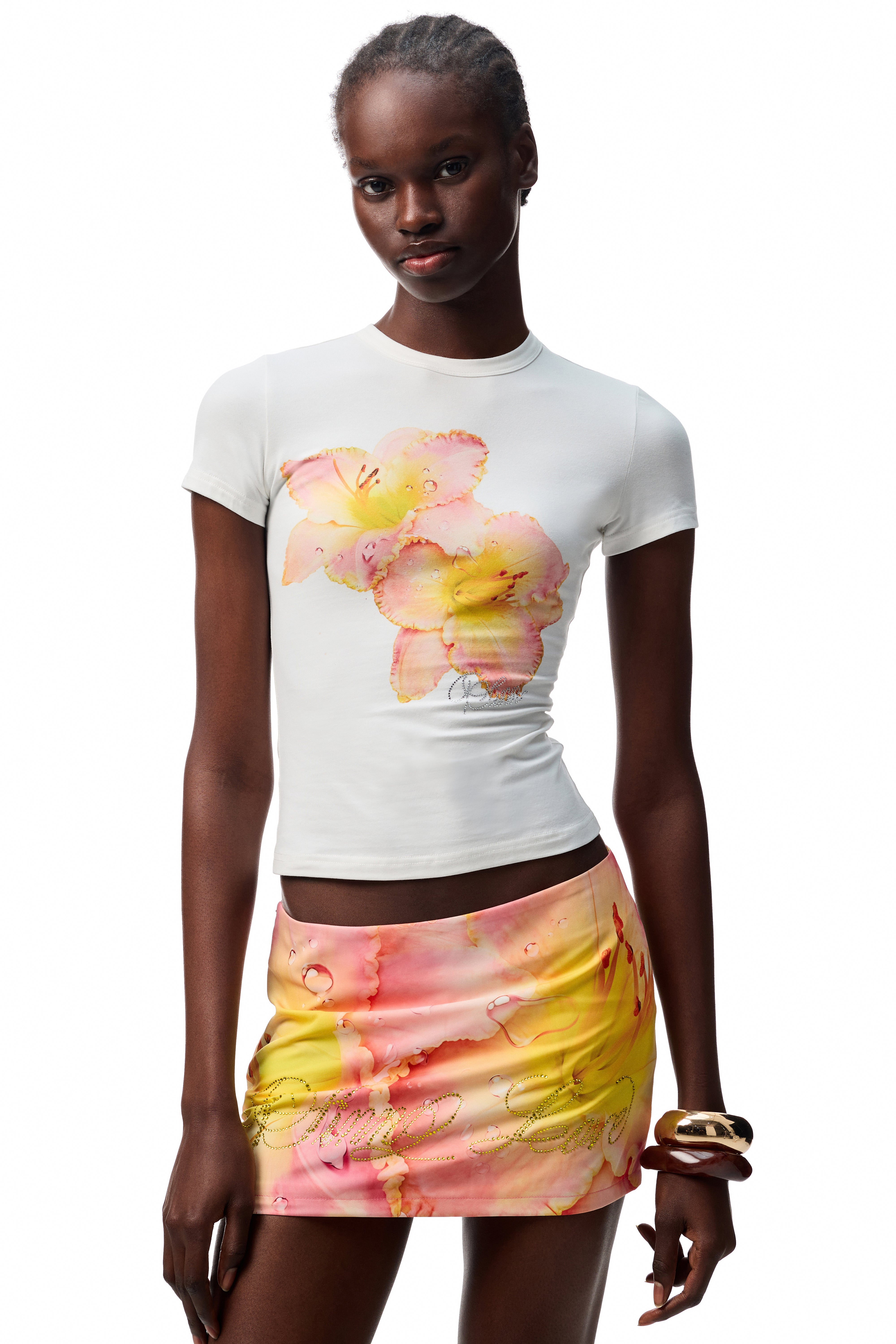 Petal Tide Graphic Slim Tee