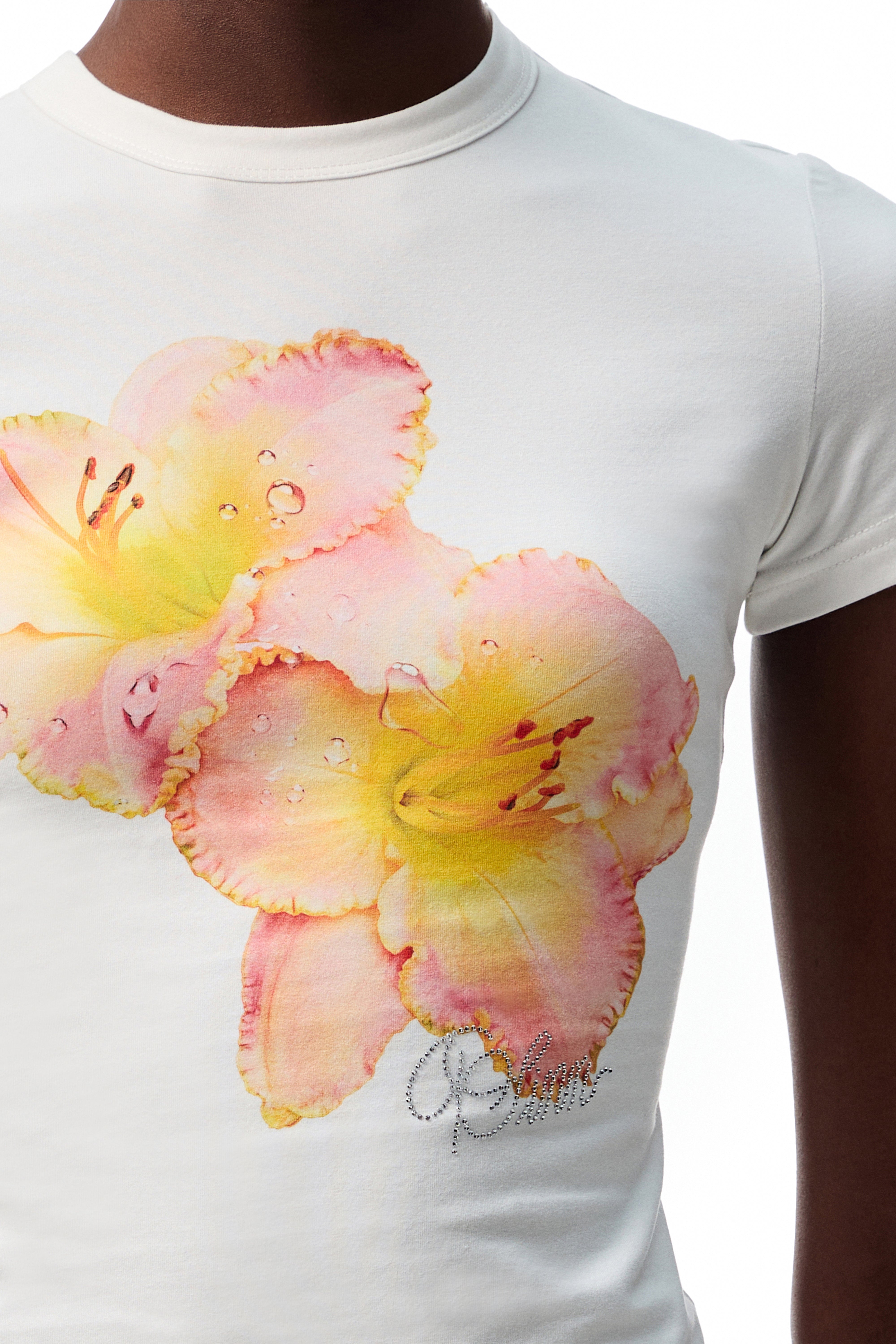 Petal Tide Graphic Slim Tee