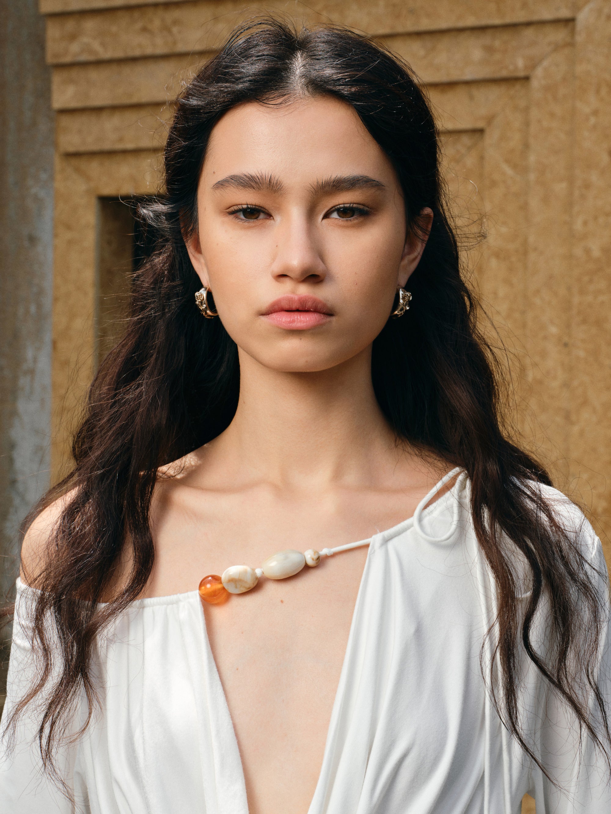 Pearl Drop Drape Top