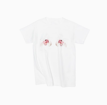 Petal Tide Grafik-T-Shirt (locker)