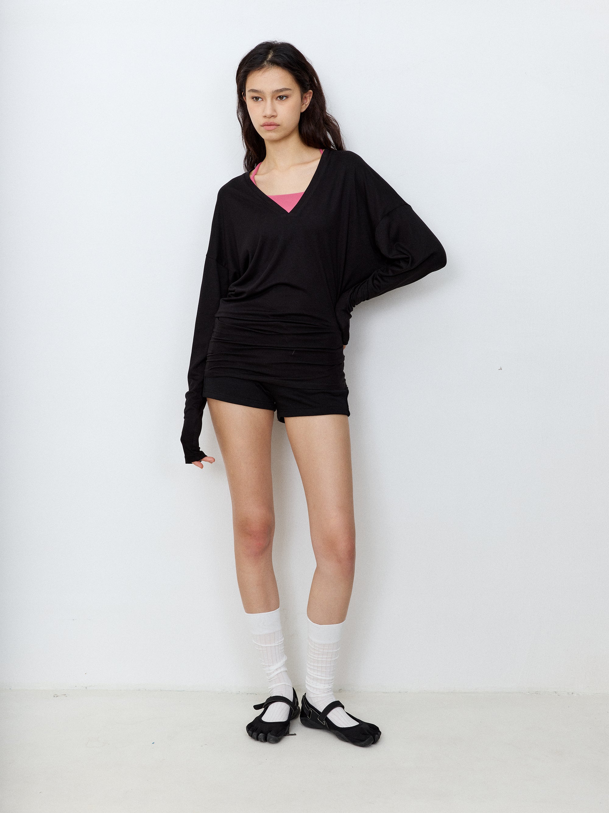 V-Drape Layer Top