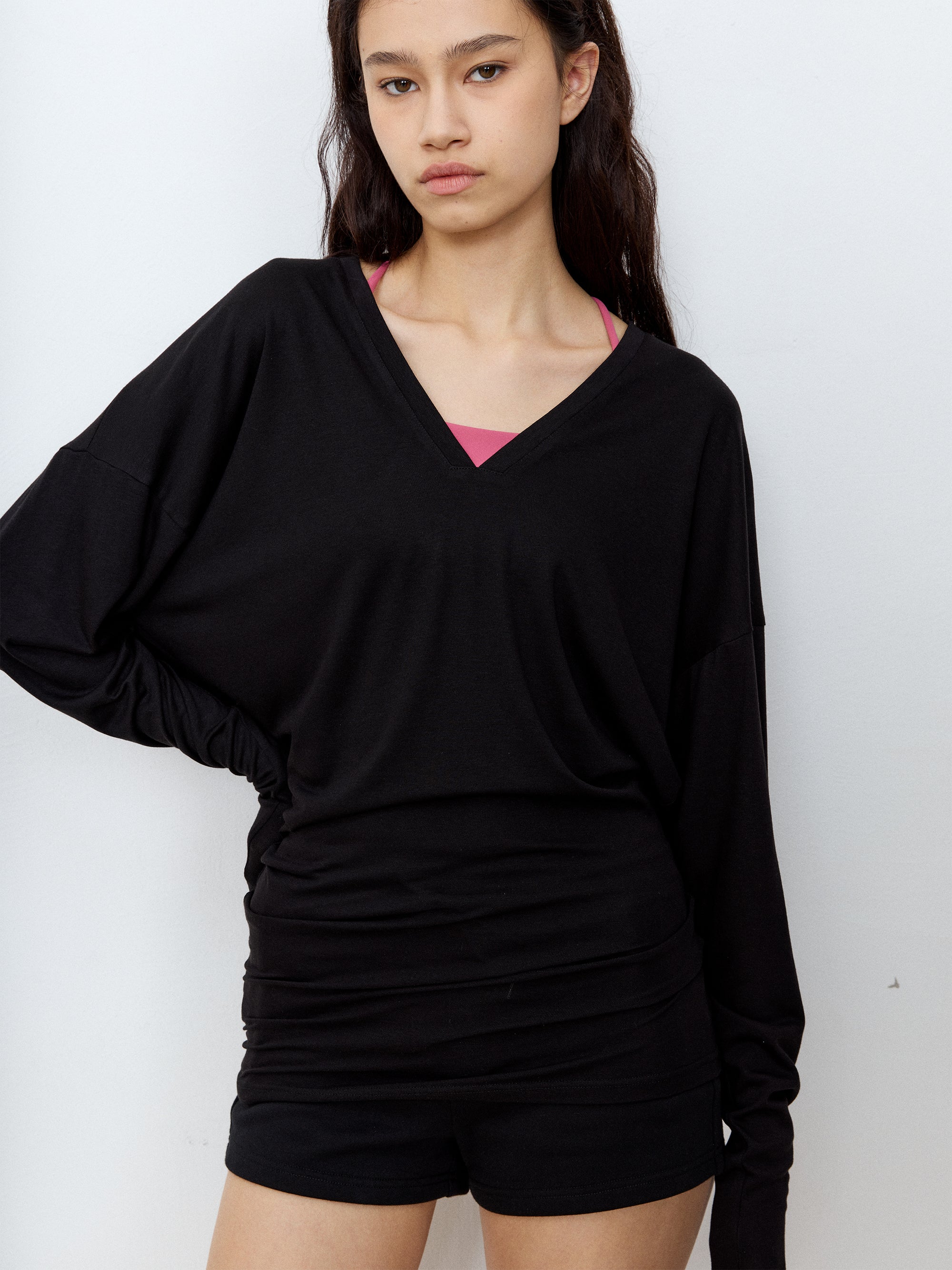 V-Drape Layer Top