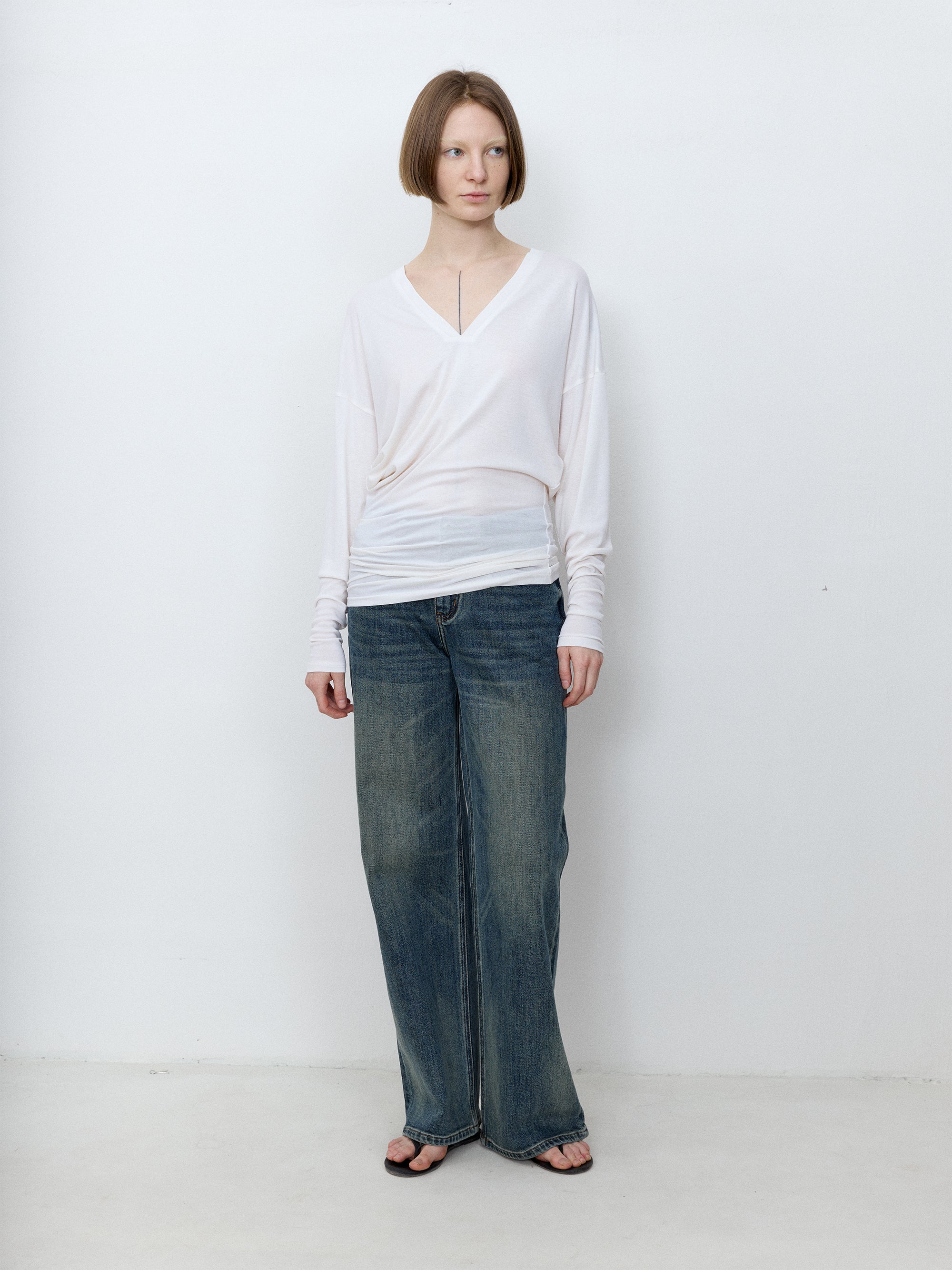 V-Drape Layer Top