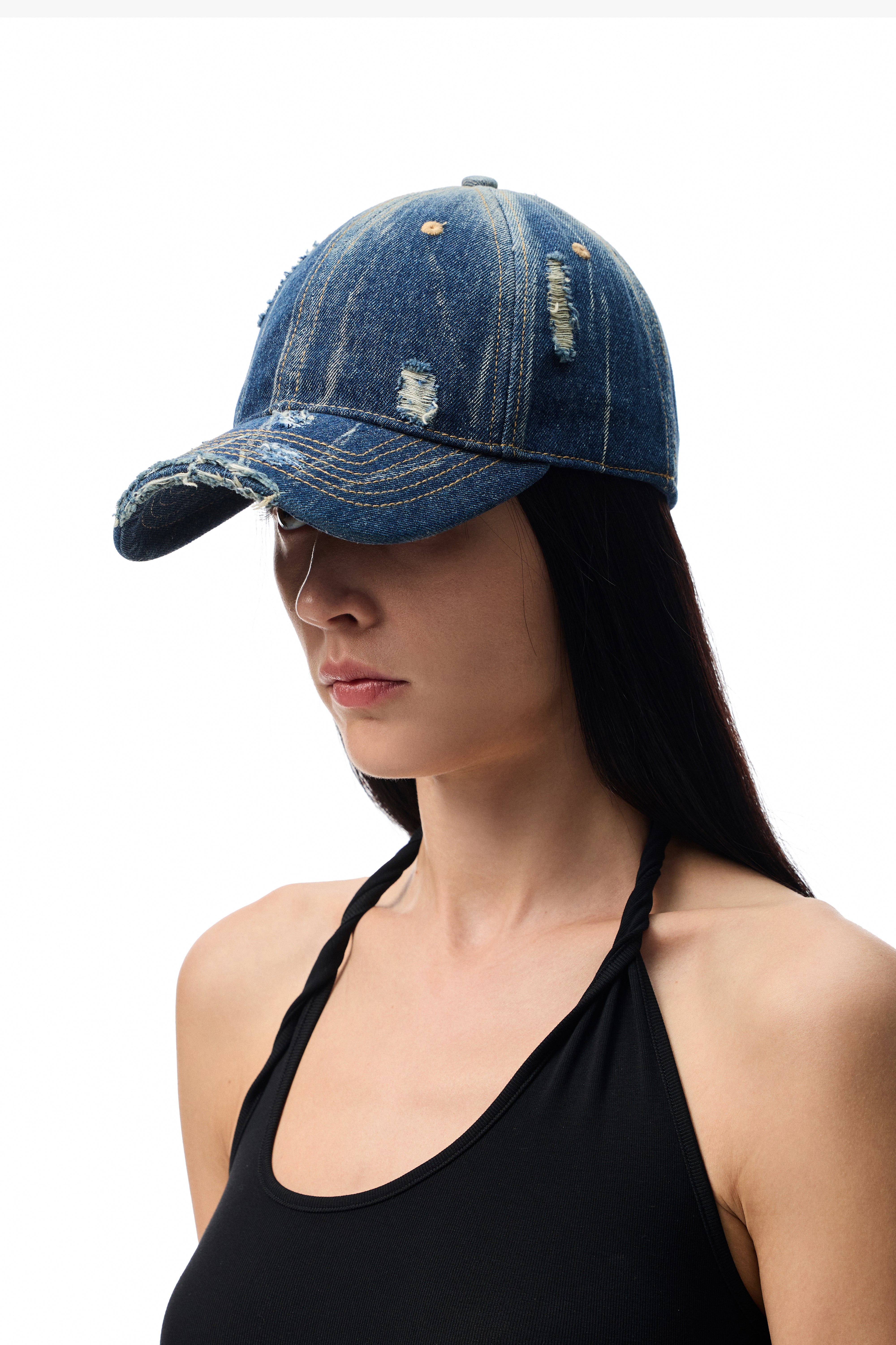 Off-Duty Denim Cap