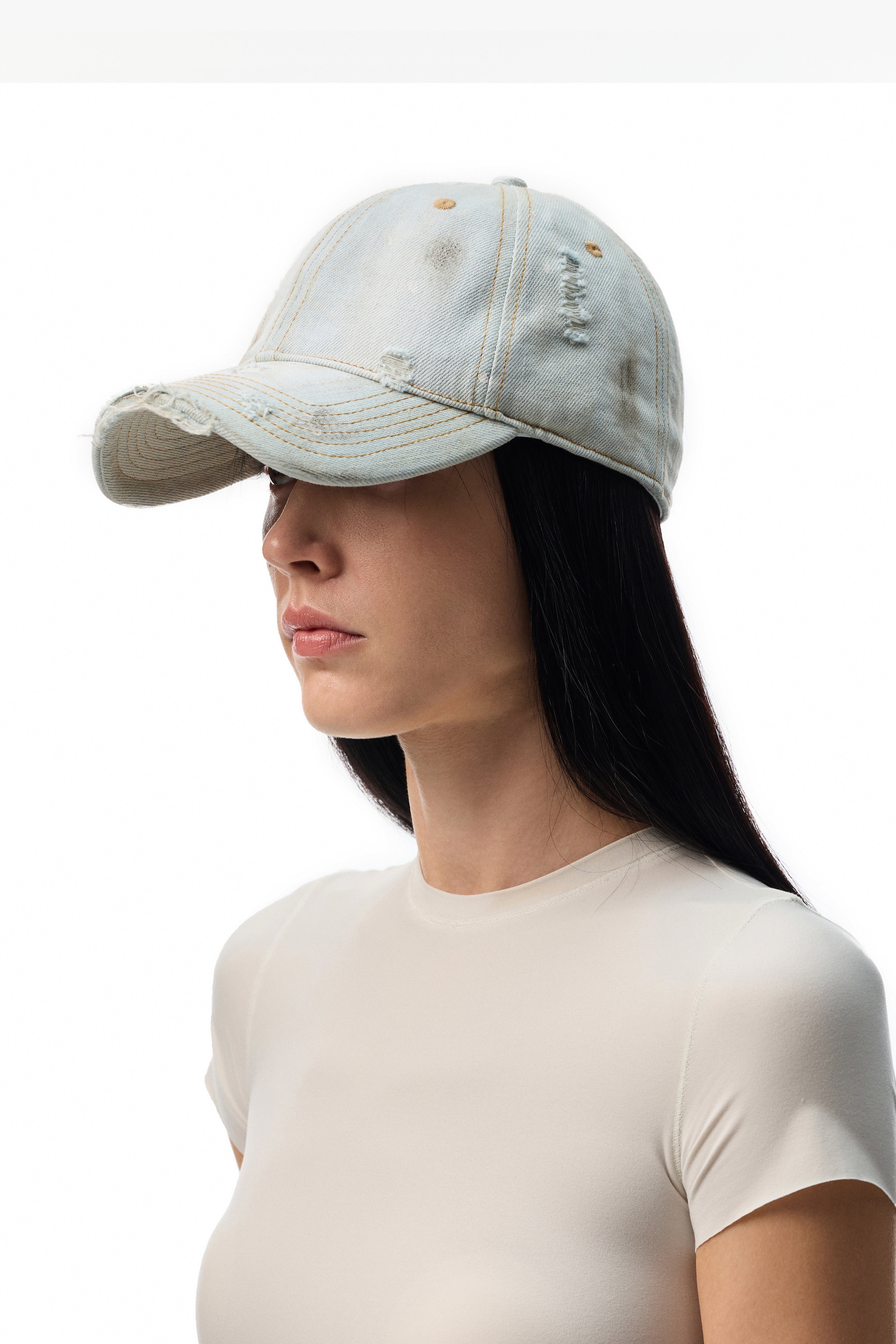 Off-Duty Denim Cap