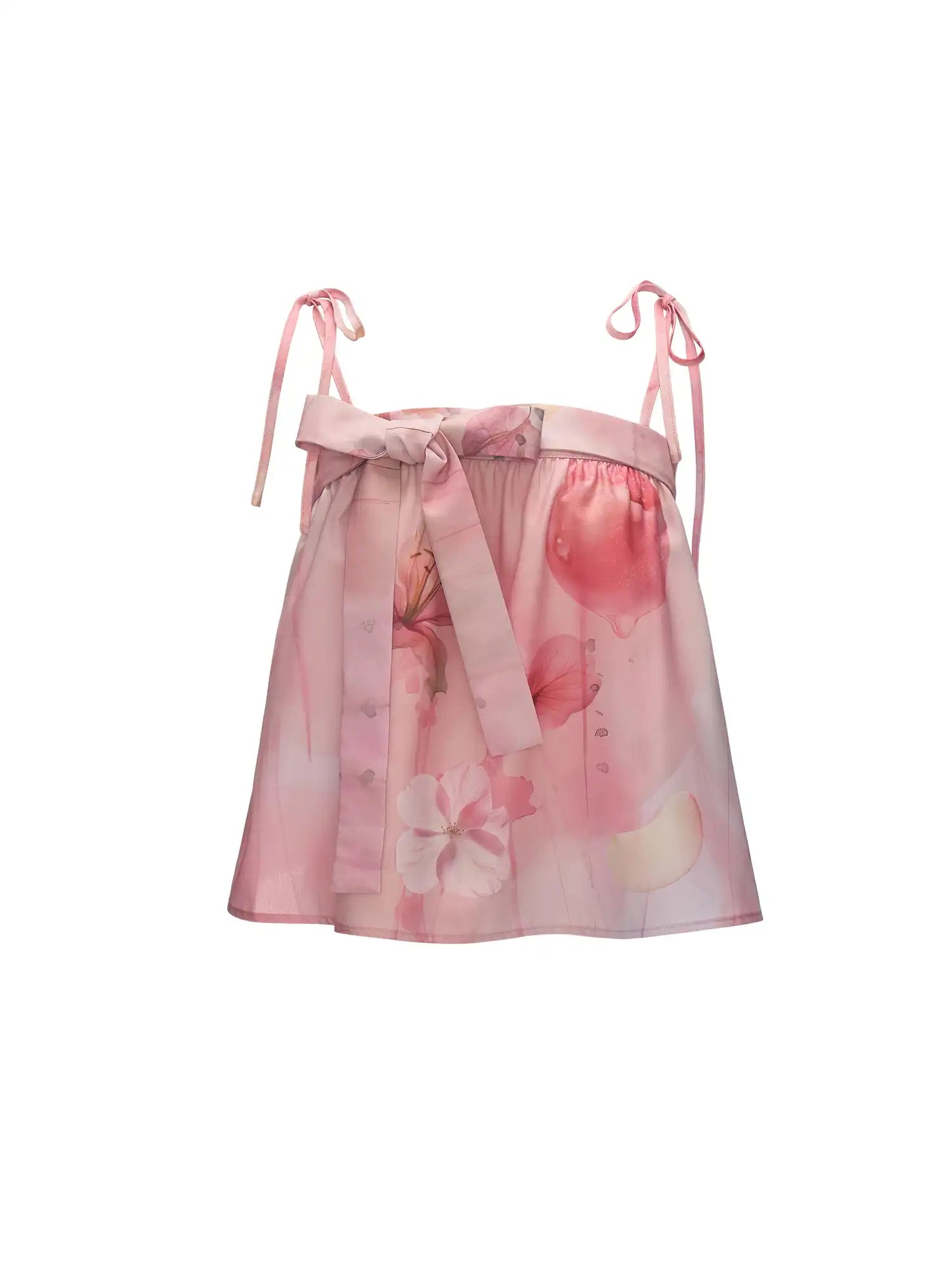 Strapless Bow-Tie Bandeau Top