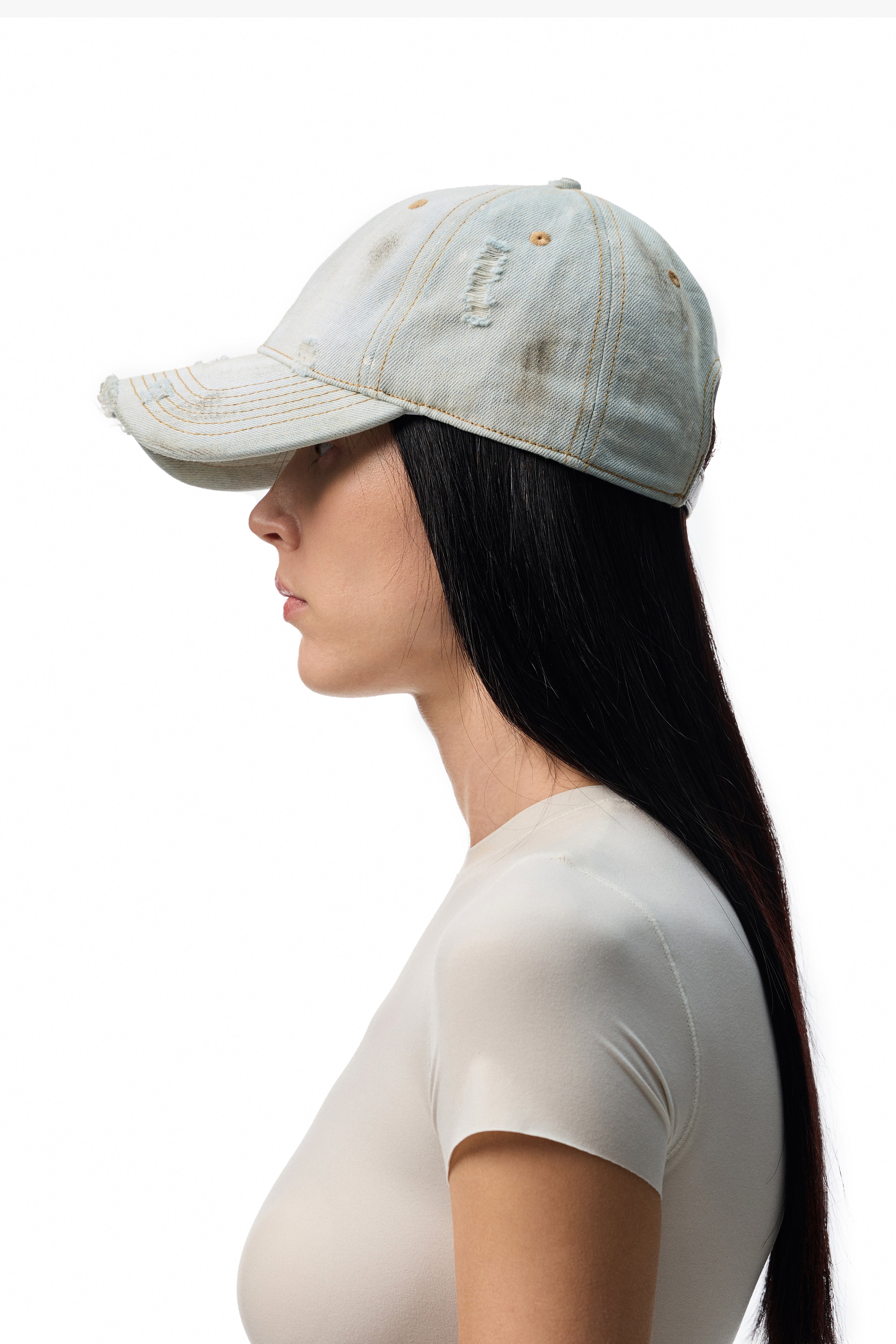 Off-Duty Denim Cap