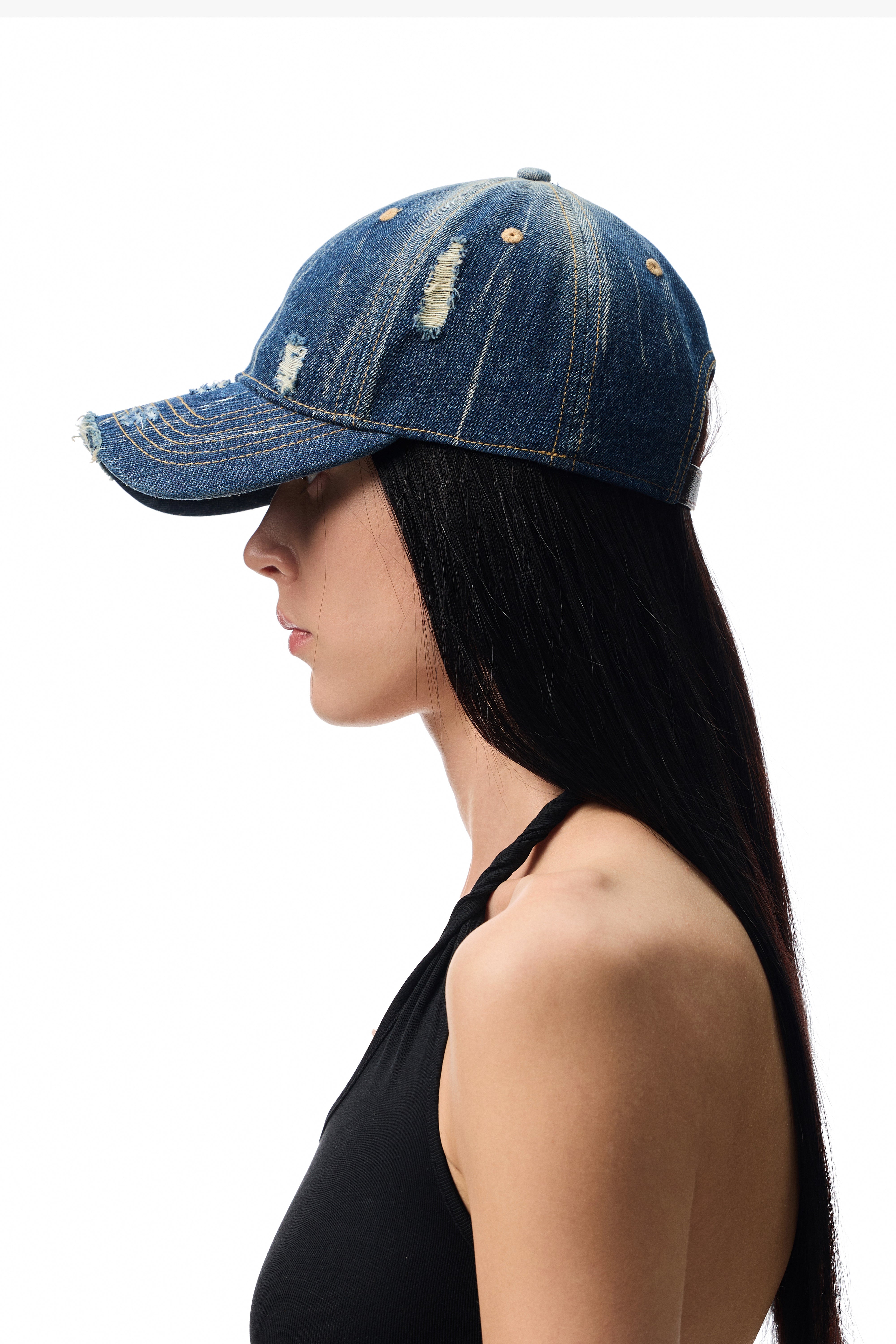 Off-Duty Denim Cap