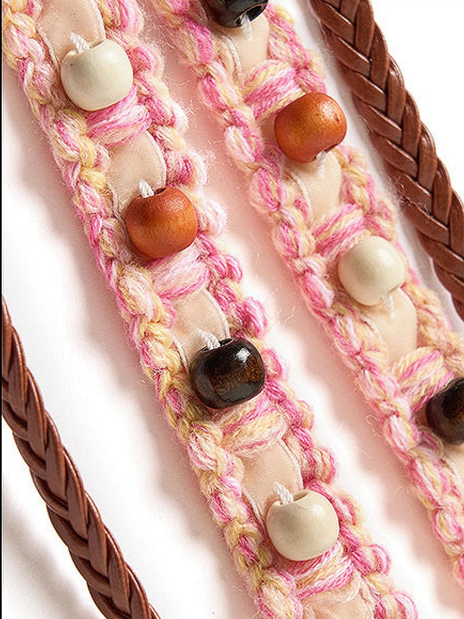 Outtheblue Handwoven Beaded Tie Belt | Canton Collective