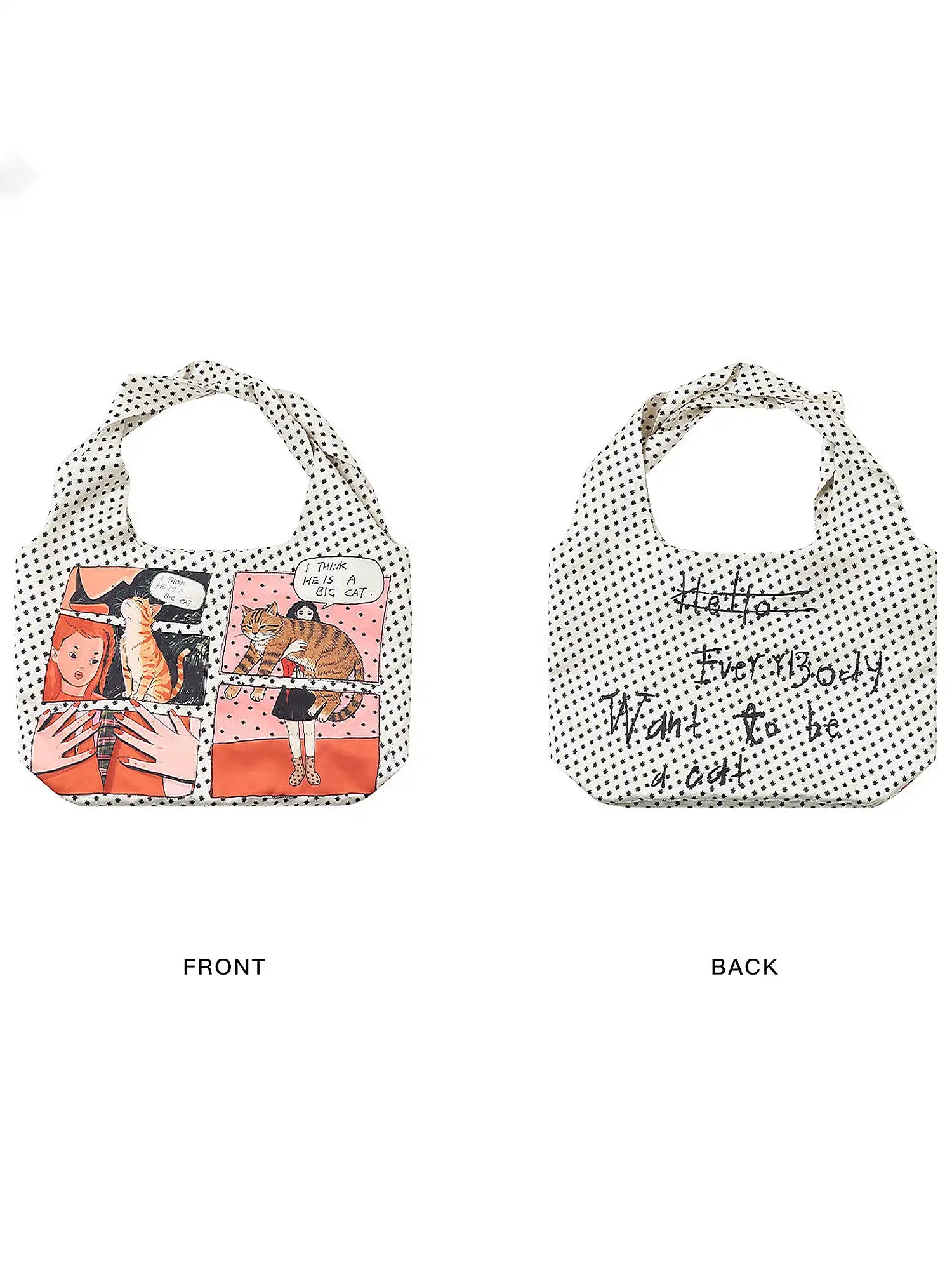 Outtheblue Comic Strip Satin Tote Bag | Canton Collective