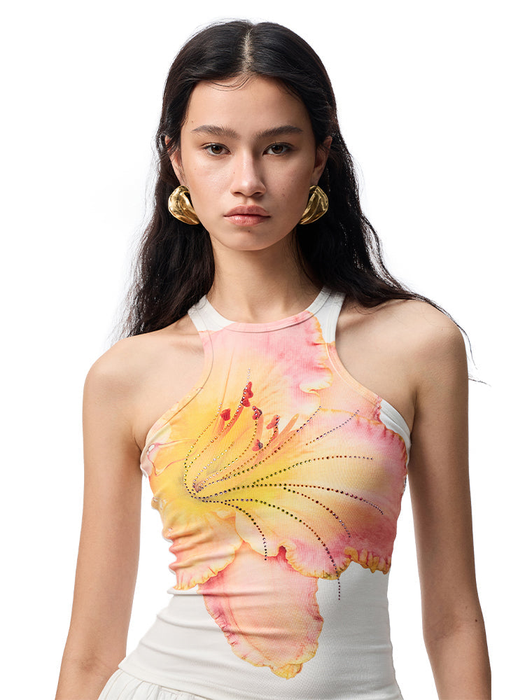 Bloom & Shell Racerback