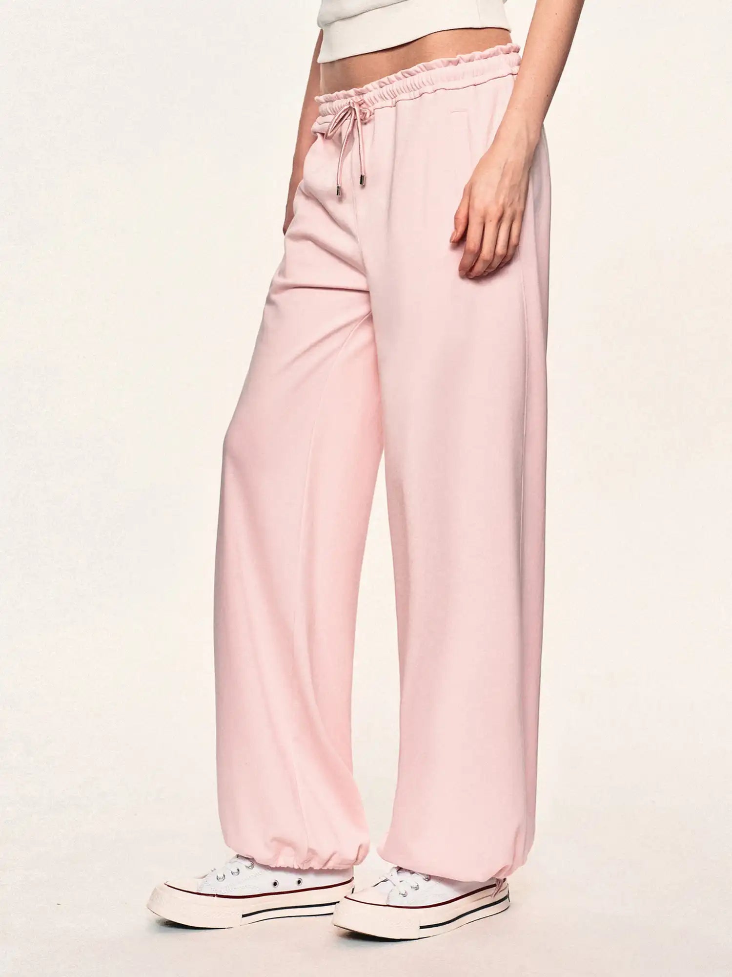 Ayo 2000s Pink Low Rise Sweatpants | Canton Collective