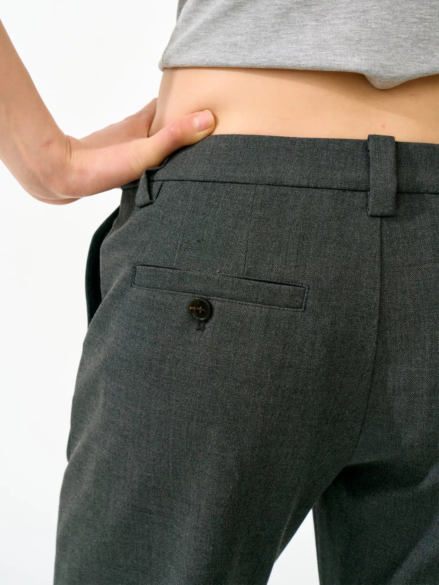 FirstFloor 90s Retro Low-Rise Floor-Length Puddle Pants | Canton Collective