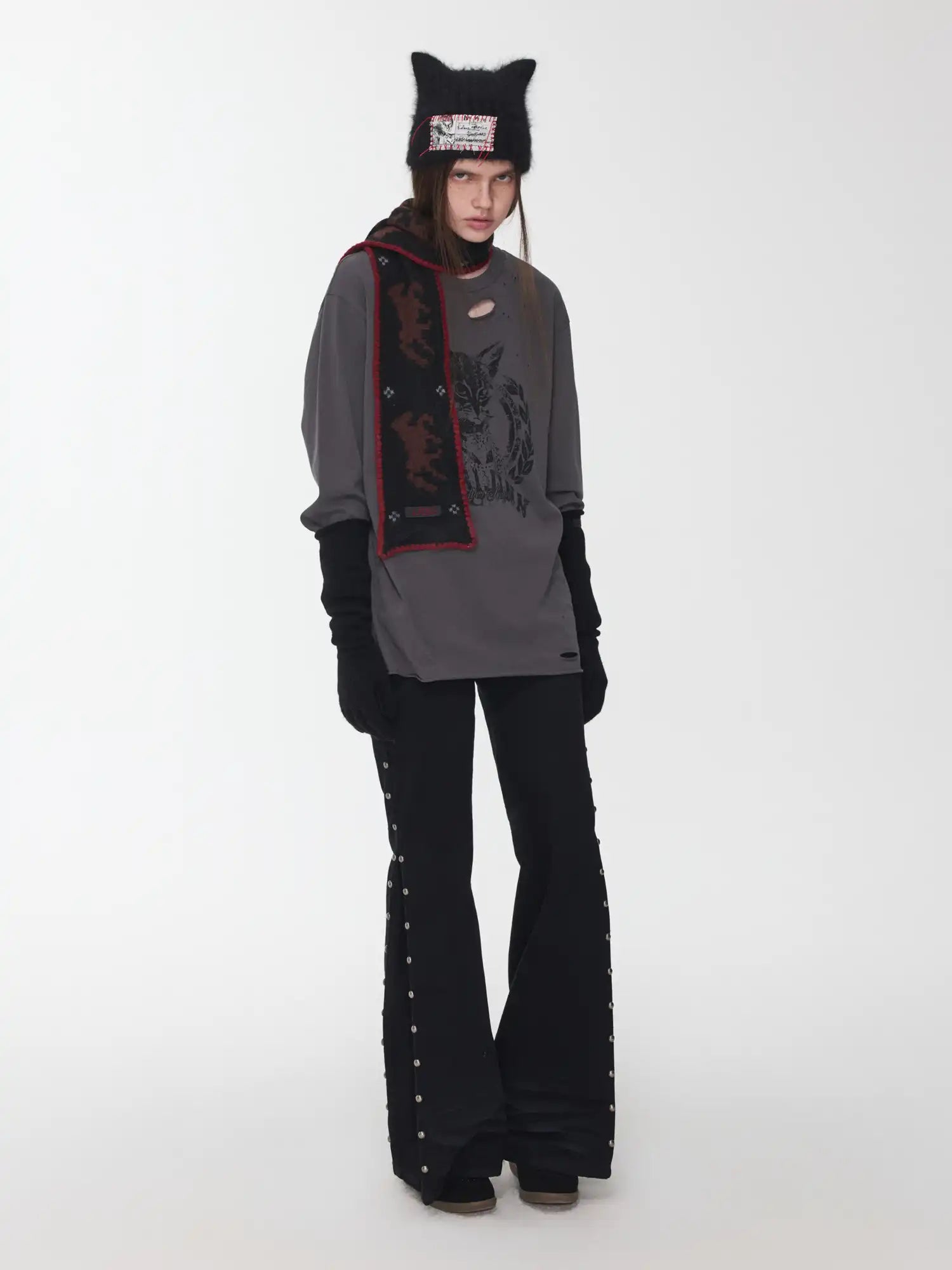 1Jinn Studio American Cat Ripped Top | Canton Collective