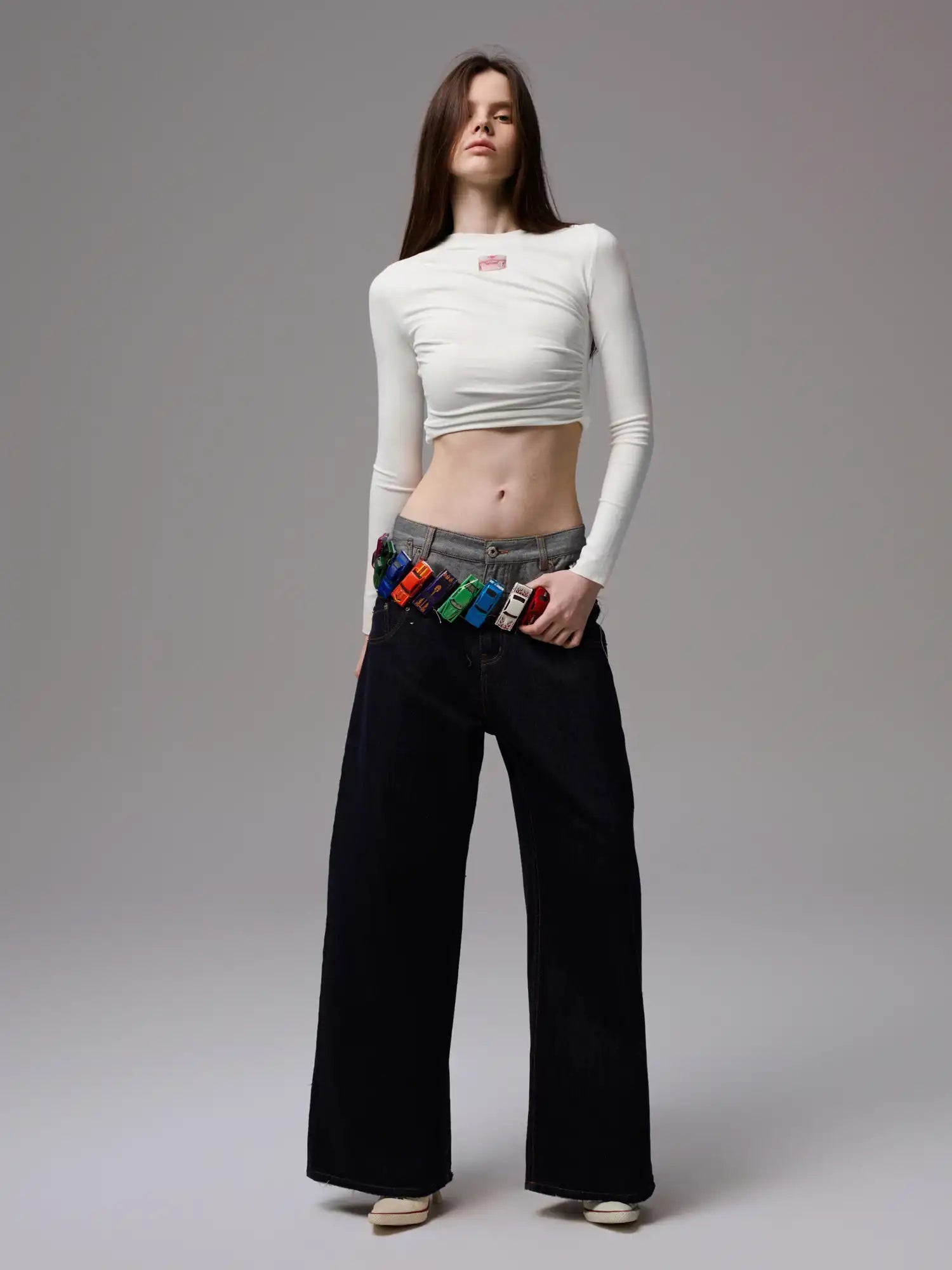 1Jinn Studio Asymmetric Gather Top | Canton Collective