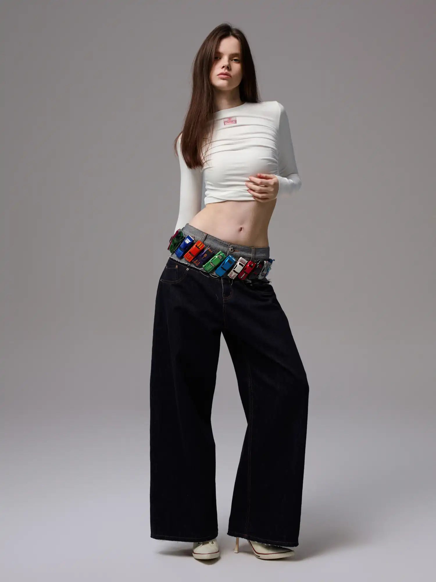 1Jinn Studio Asymmetric Gather Top | Canton Collective