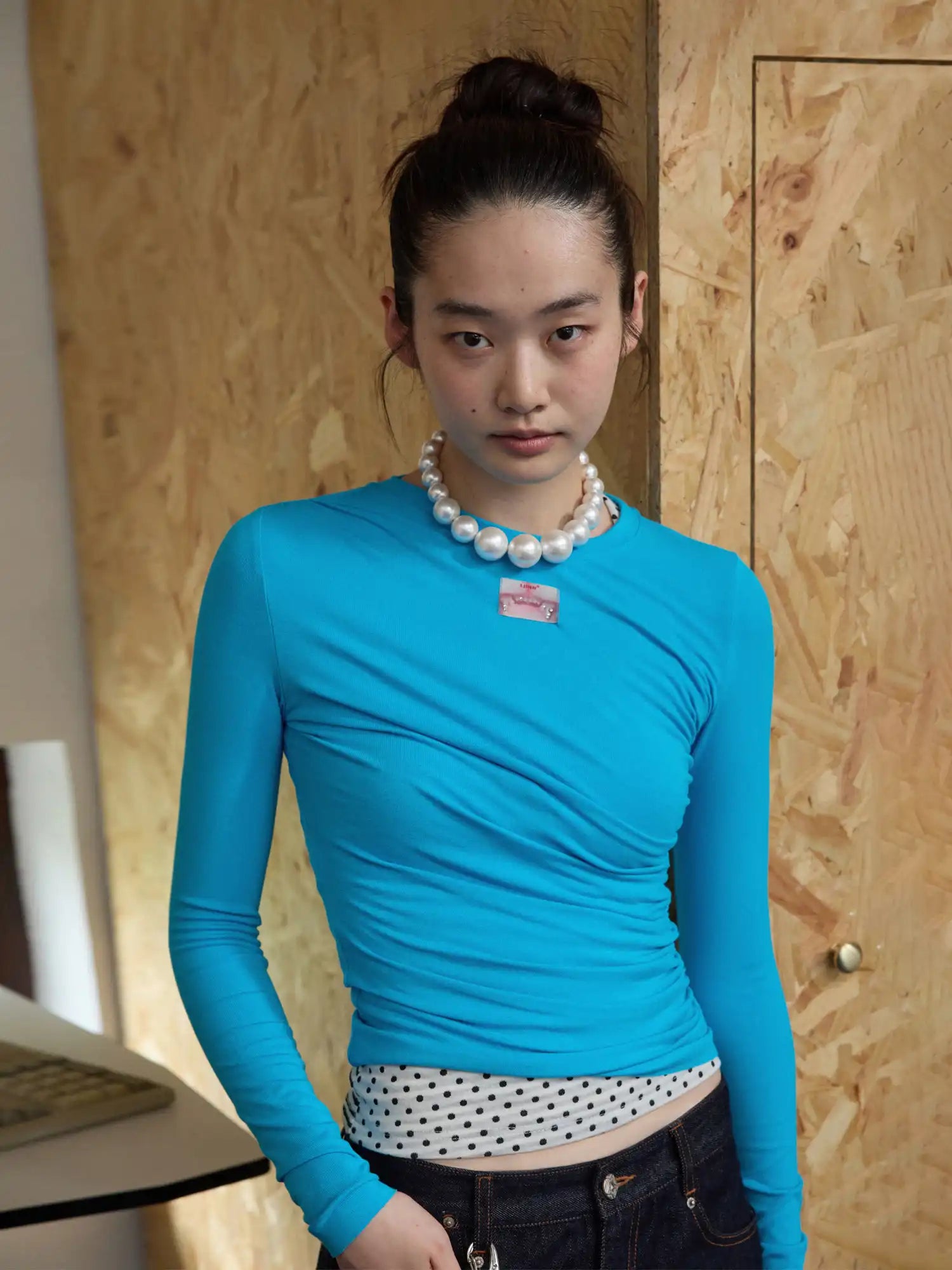 1Jinn Studio Asymmetric Gather Top | Canton Collective