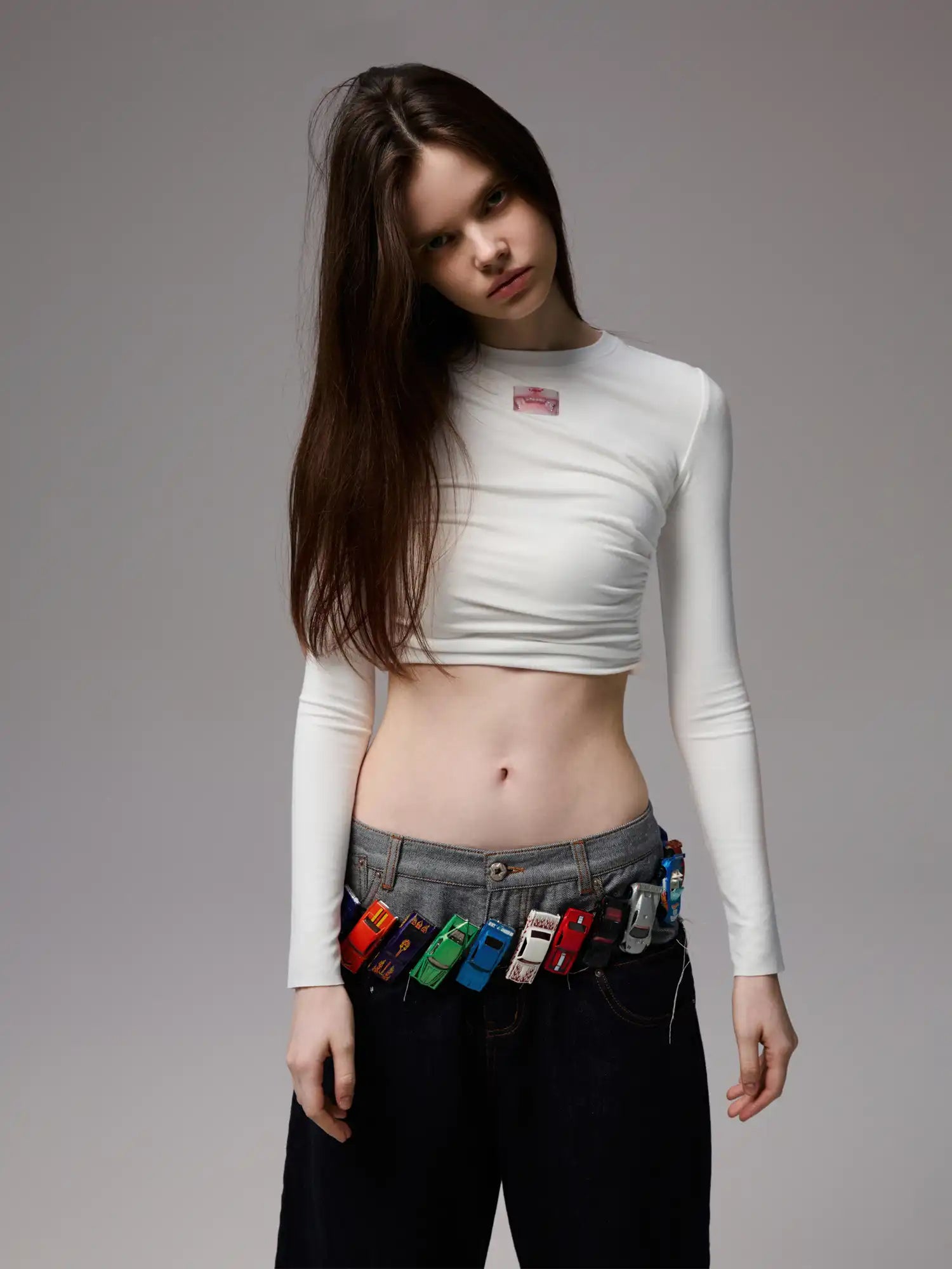 1Jinn Studio Asymmetric Gather Top | Canton Collective