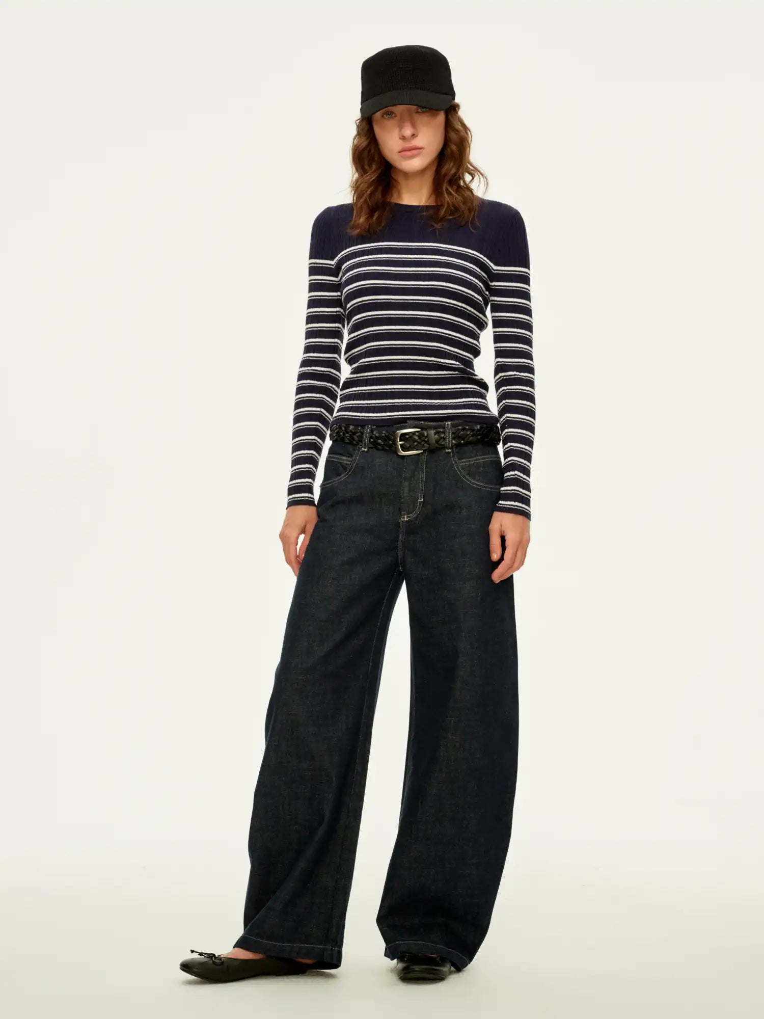 FirstFloor Baggy Denim Wide Leg Pants | Canton Collective