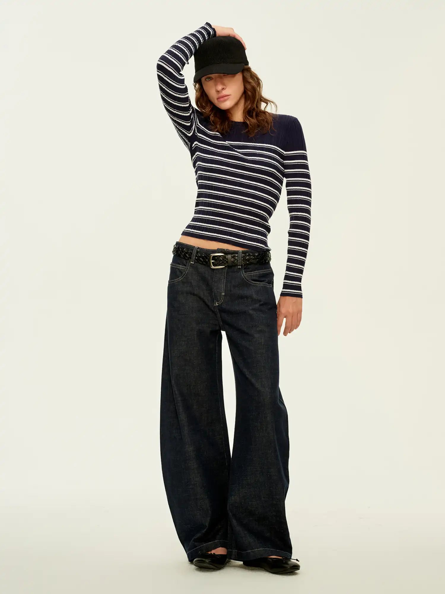 FirstFloor Baggy Denim Wide Leg Pants | Canton Collective