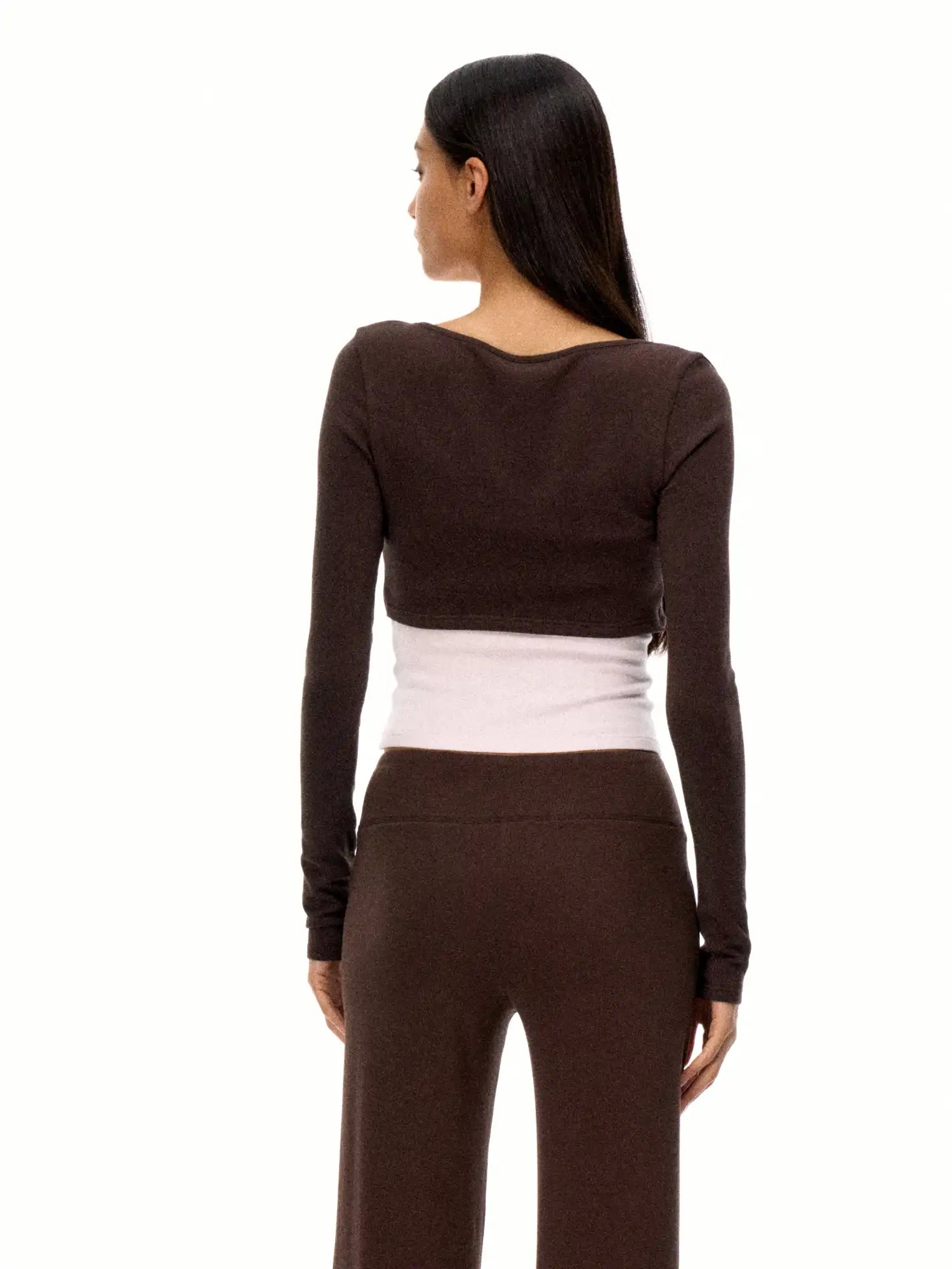 FirstFloor Ballet-Style Twist Long Sleeves Top | Canton Collective